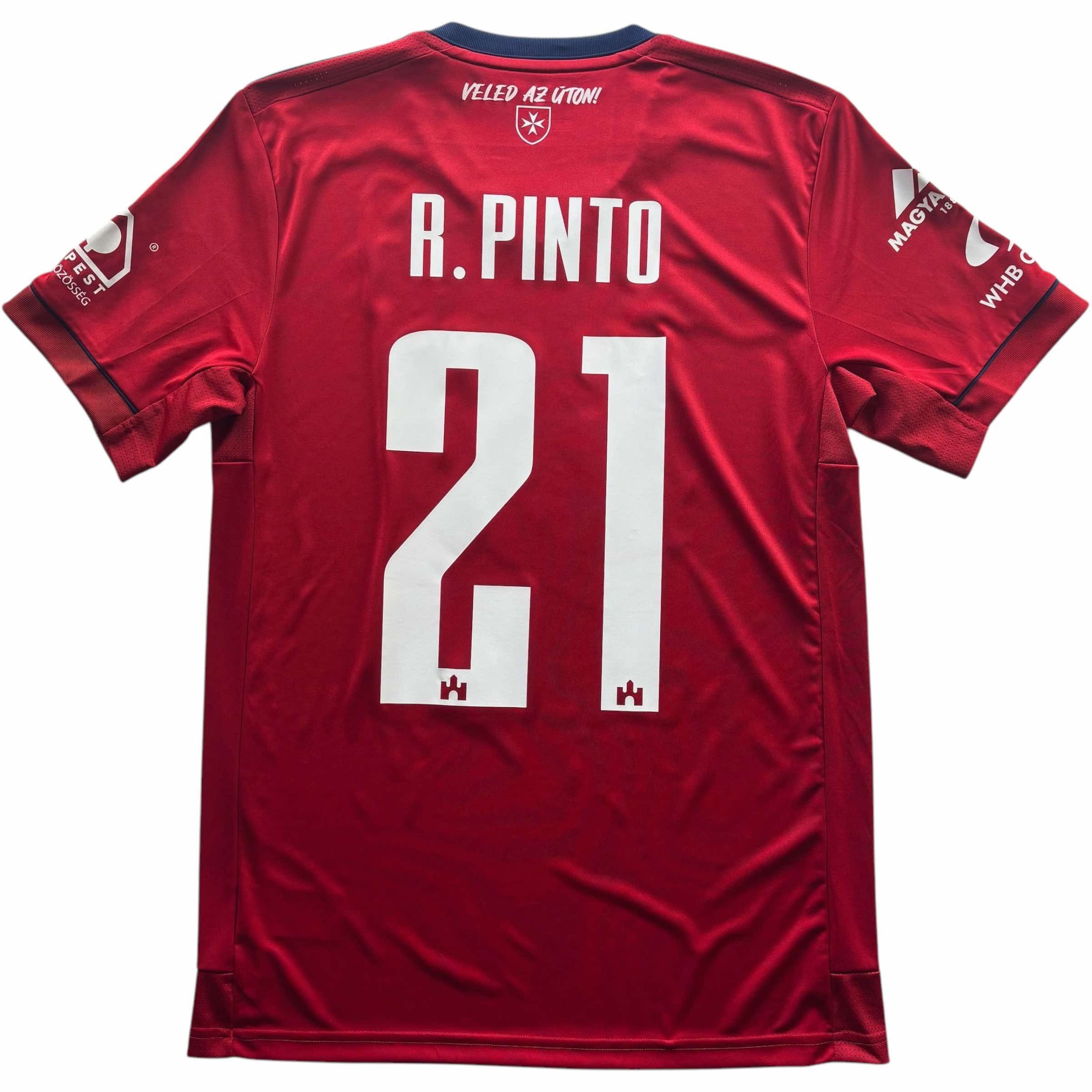 Adidas MATCH WORN Mol Fehérvár 2021-22 home R.Pinto football jersey Size US S / EU 44-46 / 1 - 1 Thumbnail