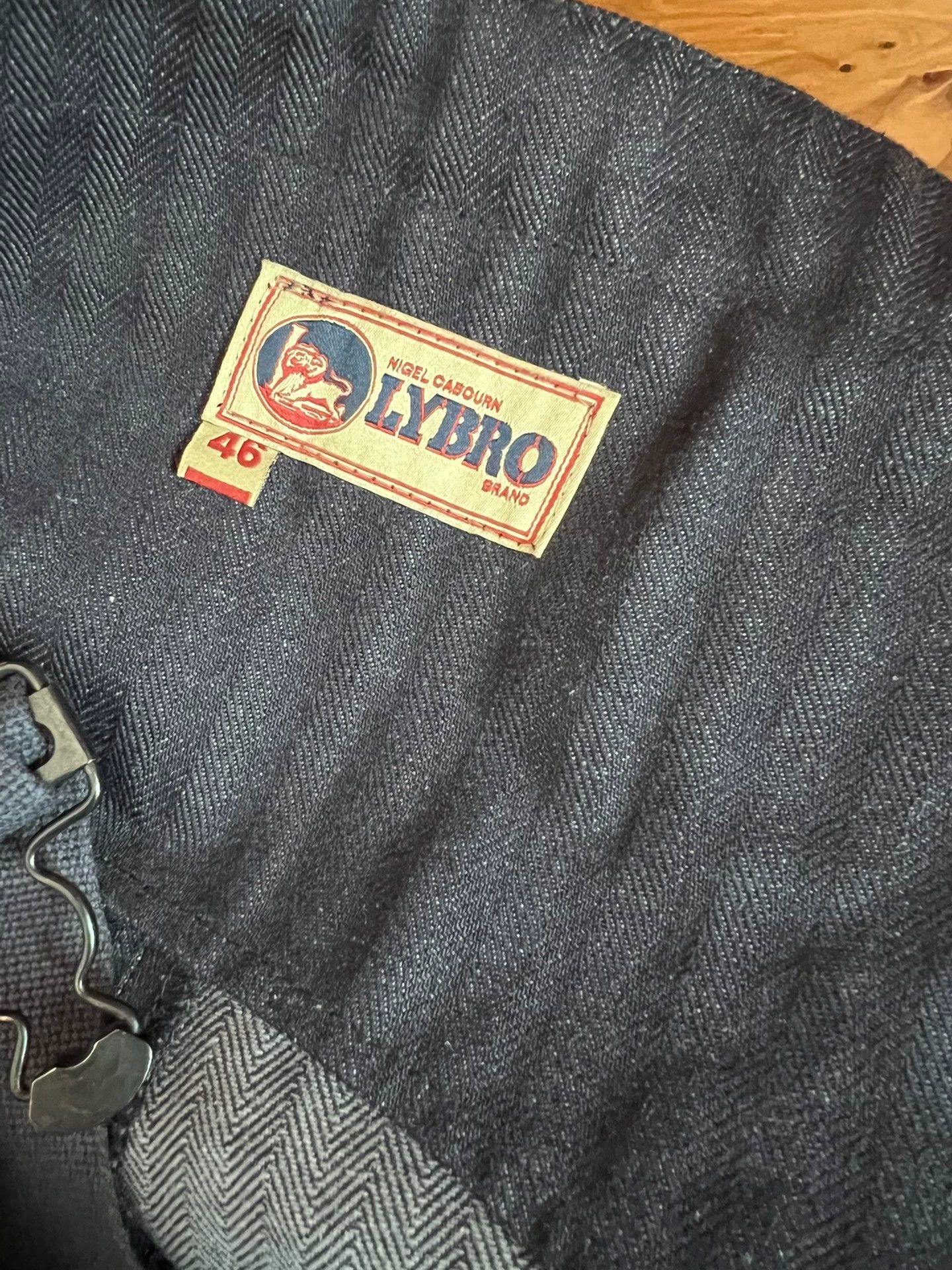 Nigel Cabourn Nigel Cabourn Thick Herringbone Overalls 46(S-M) Indigo JPN Size US 30 / EU 46 - 9 Thumbnail