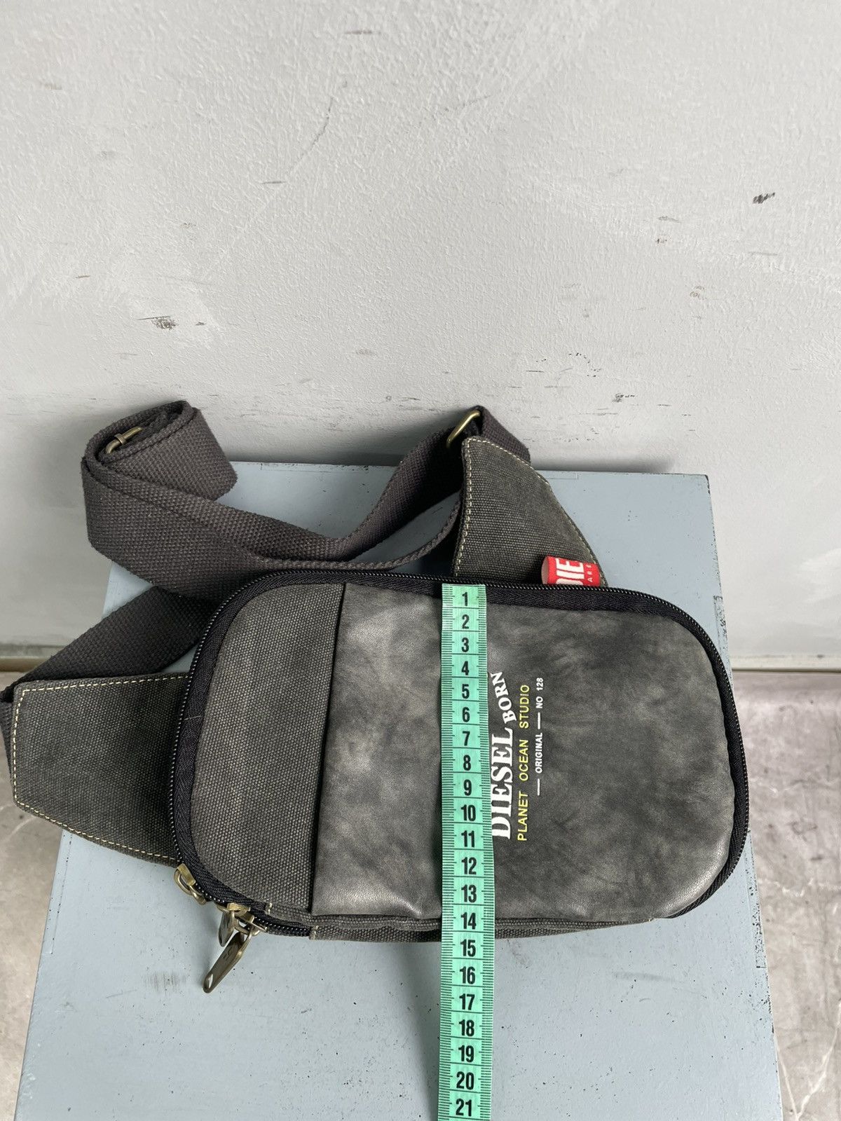 Diesel Diesel mini oakley style y2k sling bag hype canvas Size ONE SIZE - 12 Thumbnail