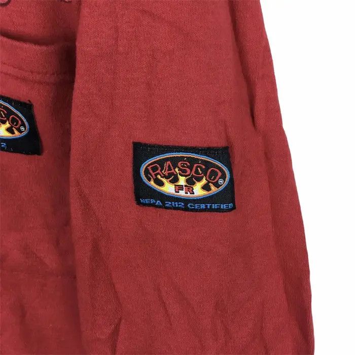 Vintage Vtg RASCO FR Flame Resistant Bull Dog Sweater Sweatshirt Size US XL / EU 56 / 4 - 7 Thumbnail