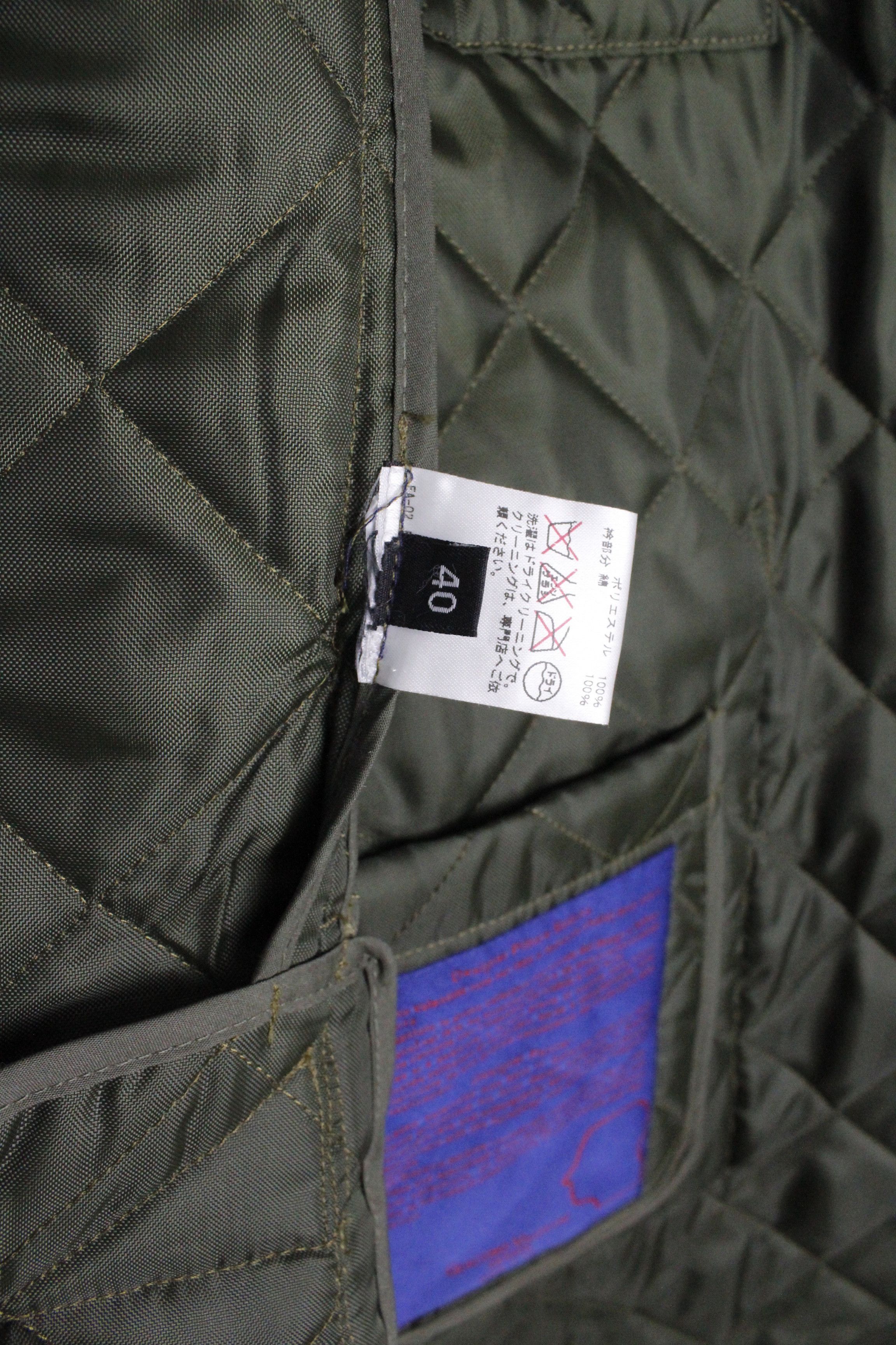 Japanese Brand × Orobianco Orobianco Army Green Olive Quilted Coat Jacket Size US S / EU 44-46 / 1 - 13 Thumbnail