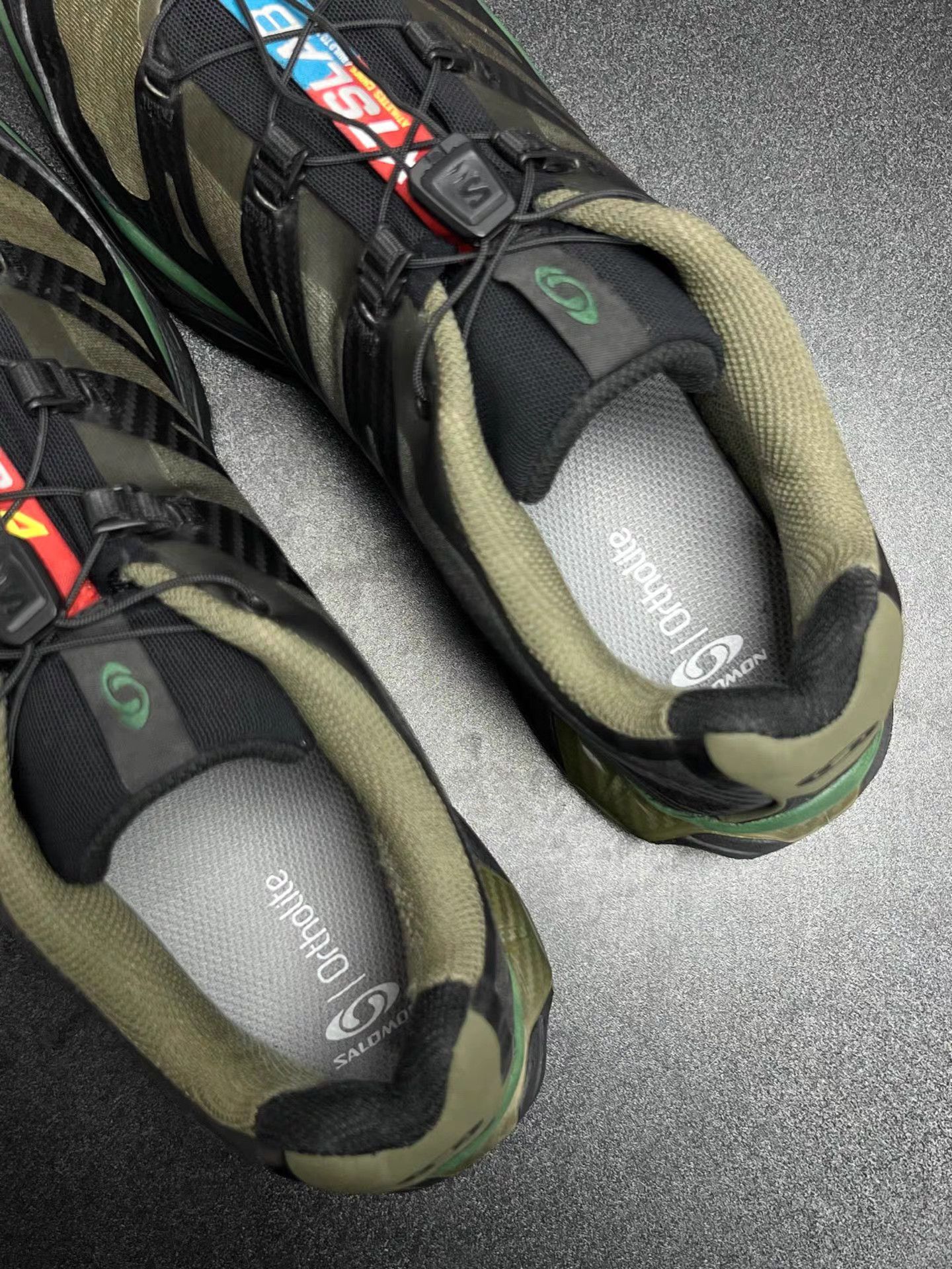 Salomon Salomon XT-4 OG Olive Green Trail Running Shoes K15 Size US 10 / EU 43 - 4 Thumbnail