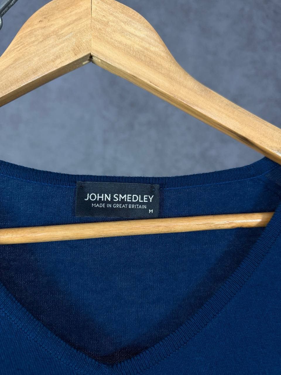 John Smedley John Smedley luxury designer v neck tee Size US M / EU 48-50 / 2 - 3 Thumbnail