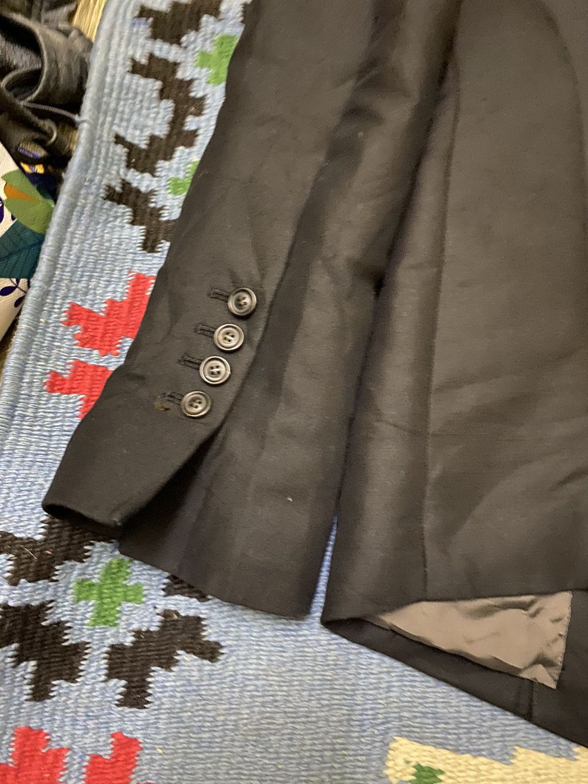 Julius Julius AW 07 'UNTITLED' Cotton Ramie Tailored BlazerJacket Size US S / EU 44-46 / 1 - 7 Thumbnail