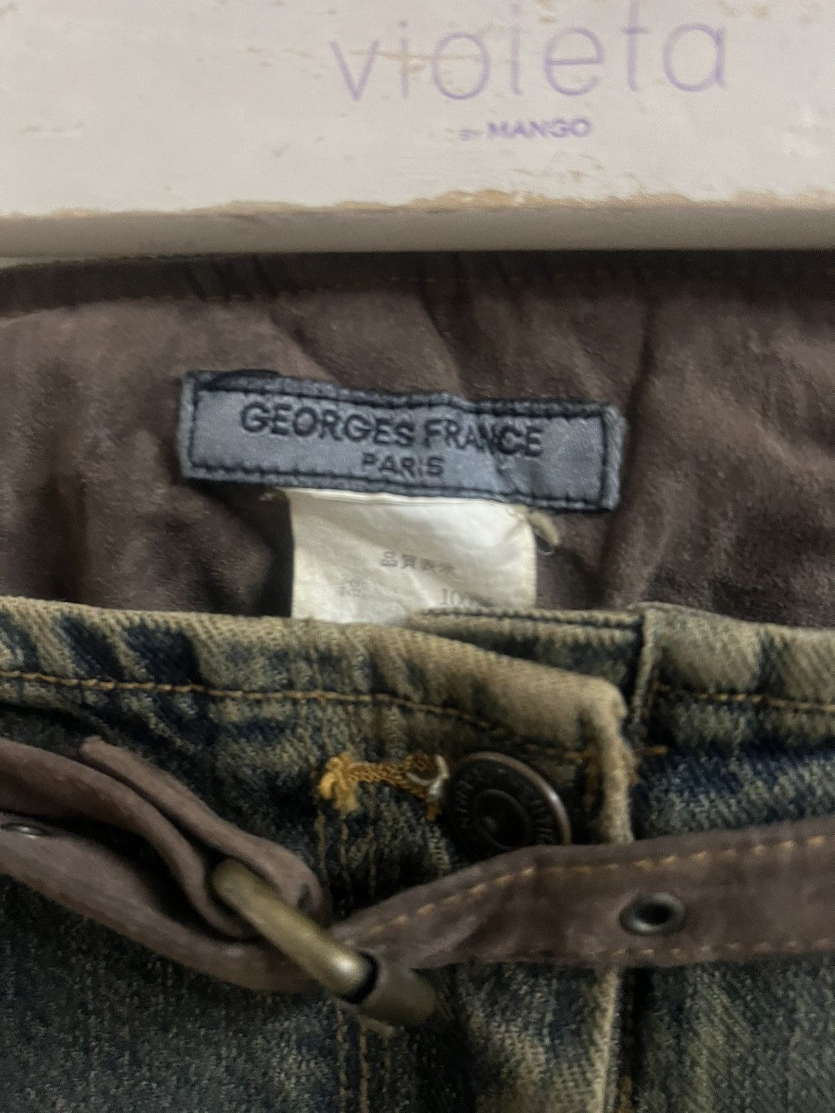 FLARED RUSTY GEORGES FRANCE BOUNDAGE PANT