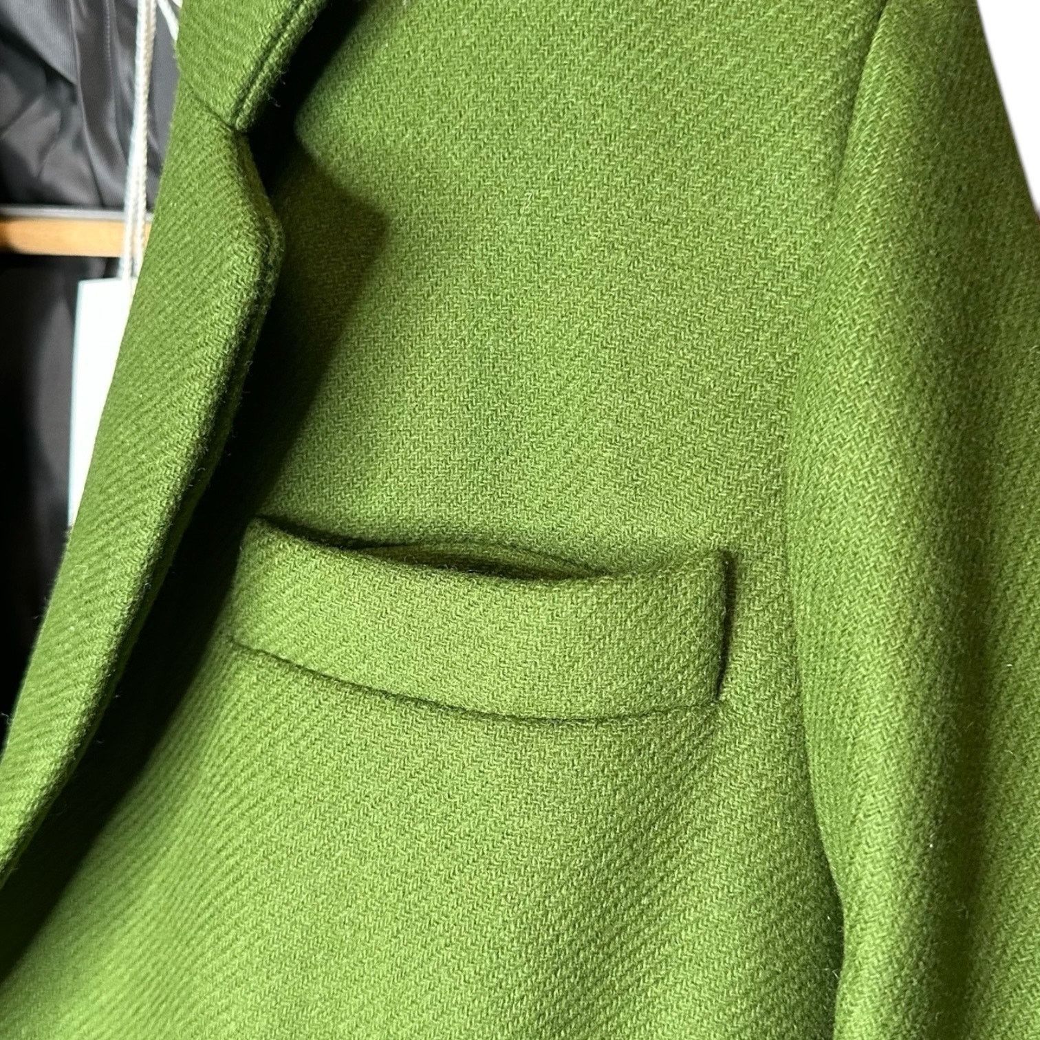 THAKOON Thakoon Green Single Breasted Wool Coat M Size M / US 6-8 / IT 42-44 - 3 Thumbnail