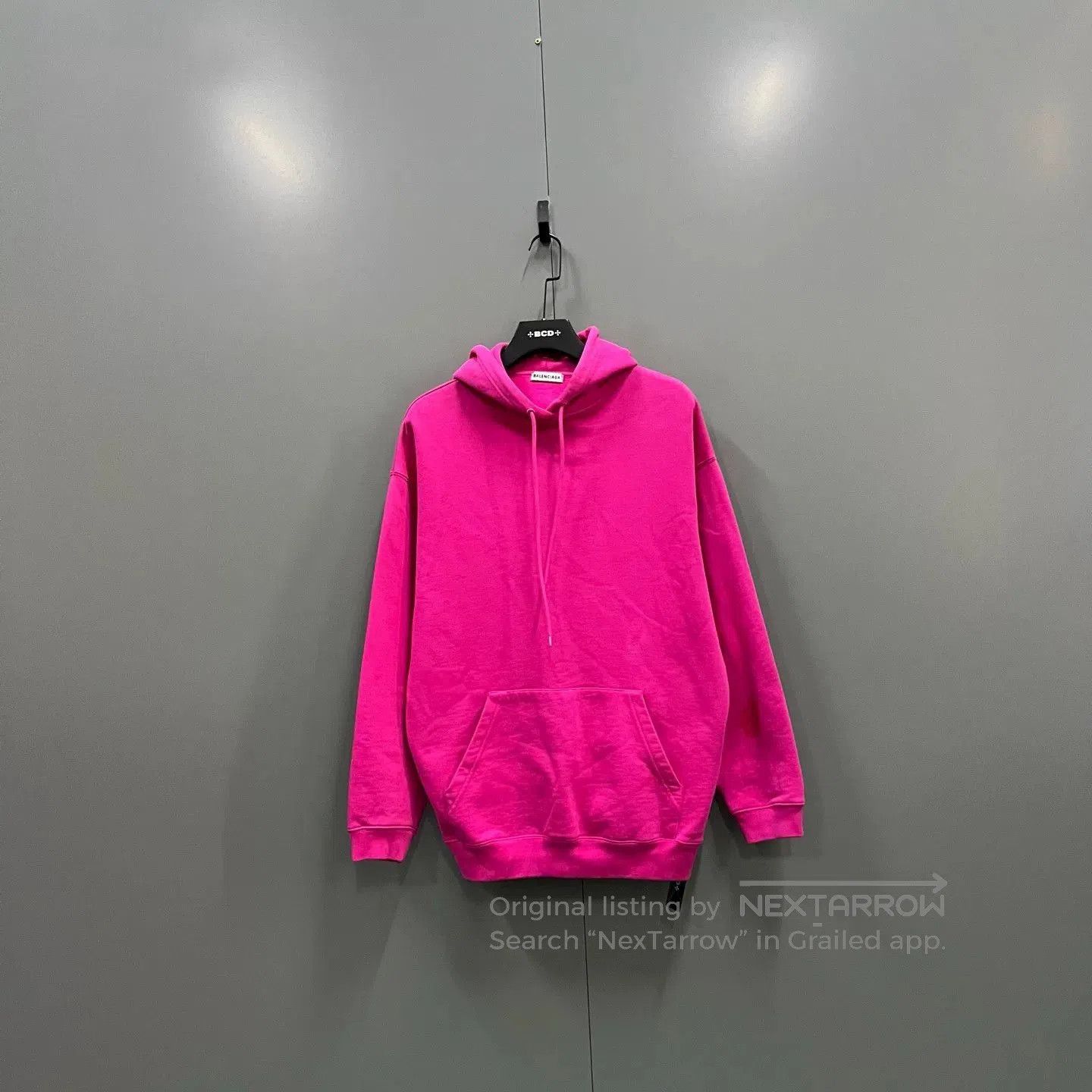 Balenciaga pink balenciaga logo hoodie size S. Size US S / EU 44-46 / 1 - 1 Thumbnail