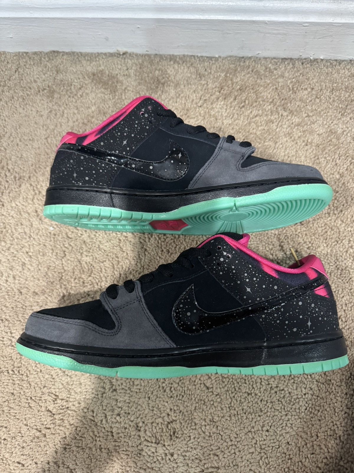 Nike Premier x Dunk Low SB AE QS Northern Lights 2014 Size US 10 / EU 43 - 1 Thumbnail