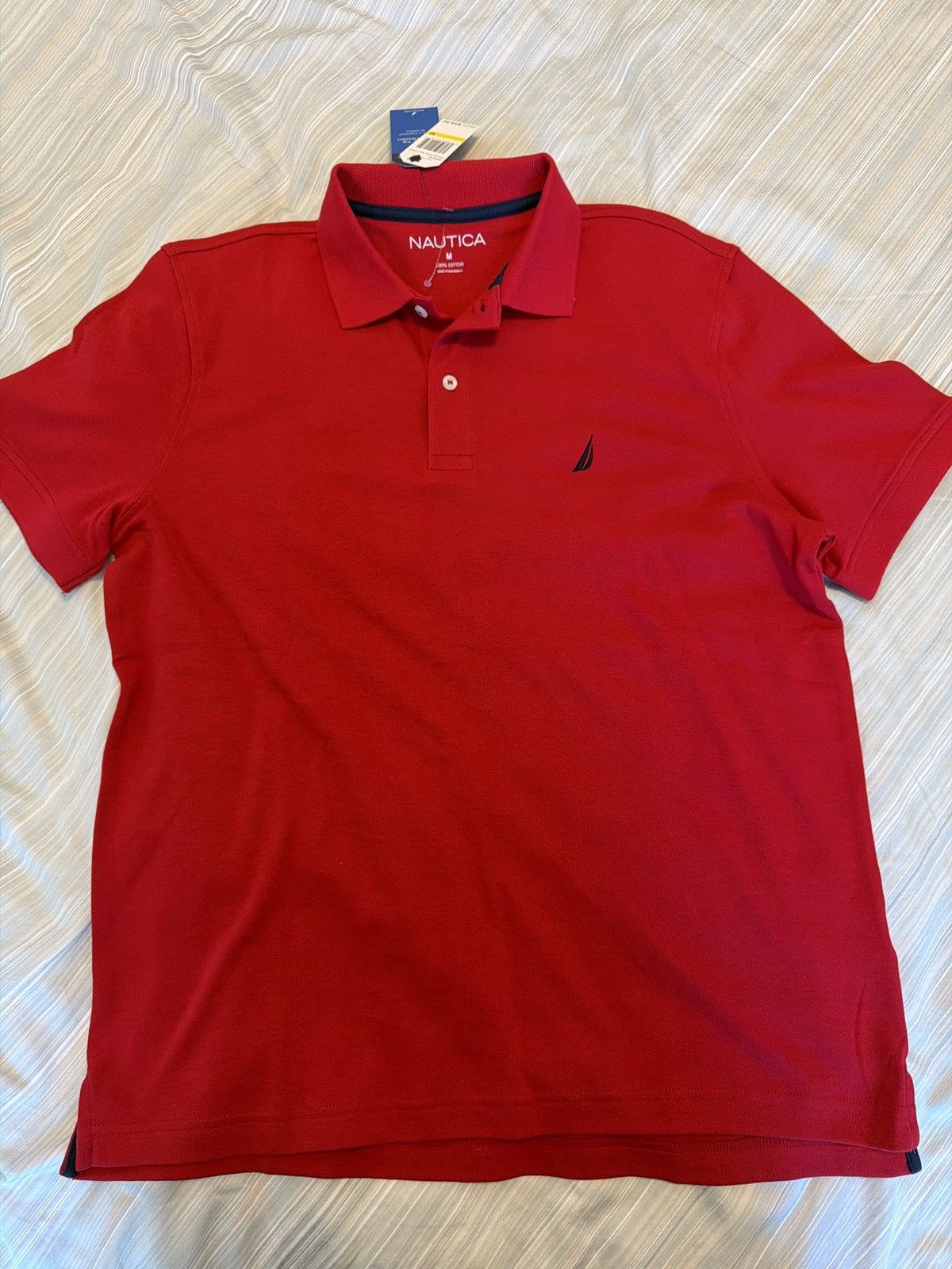 Nautica Nautica Red Polo Size US M / EU 48-50 / 2 - 2 Thumbnail