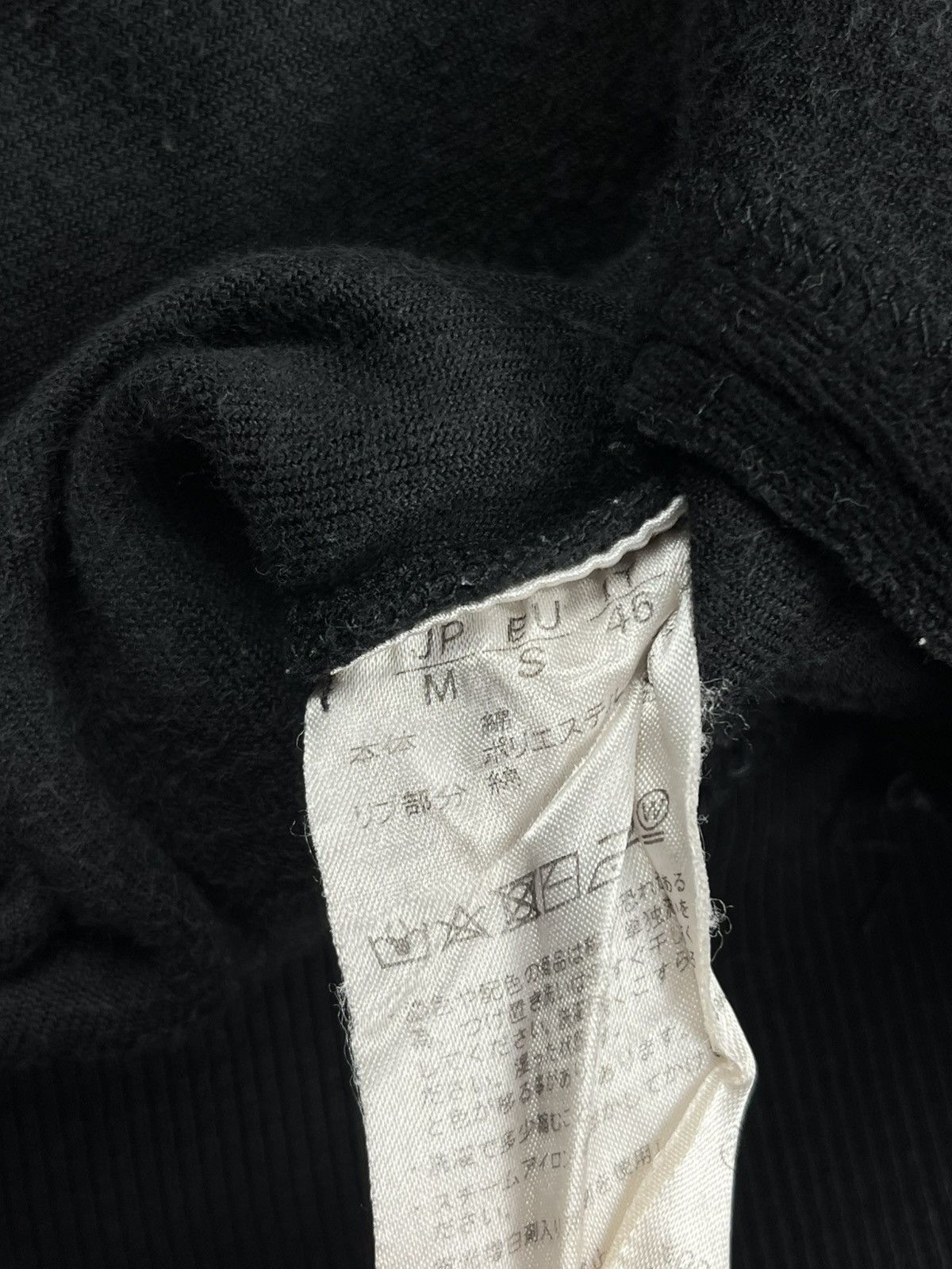 Japanese Brand × Number (N)ine Number (N)ine Black Double Zip Velour Striped Track Jacket Size US S / EU 44-46 / 1 - 8 Thumbnail
