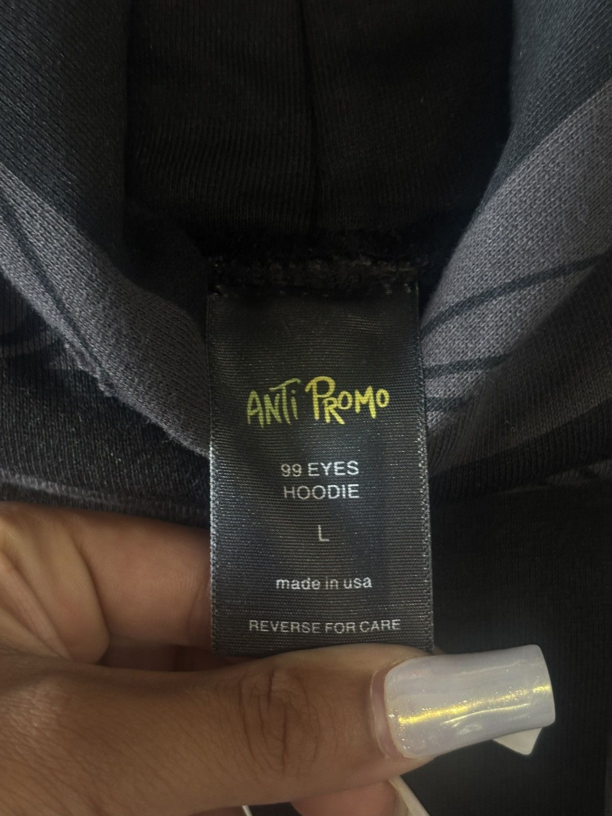 Matty Boy NEW MATTY BOY 99 EYE ‘ANTI PROMO’ HOODIE SIZE L Size US L / EU 52-54 / 3 - 9 Thumbnail