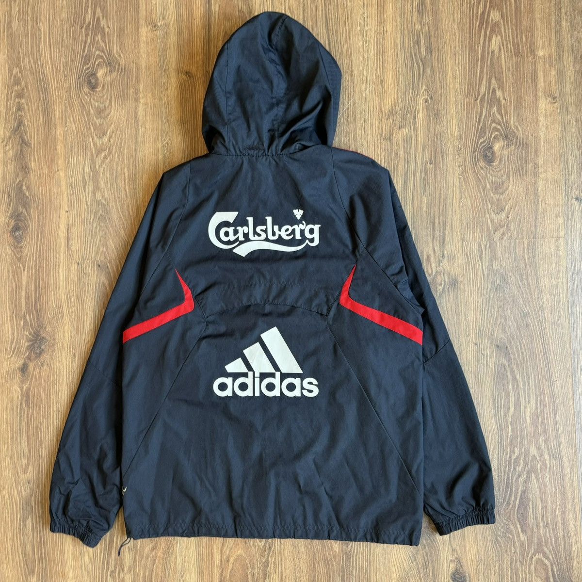 Adidas Vintage Adidas Liverpool Football Jacket Soccer Mens Size US S / EU 44-46 / 1 - 5 Thumbnail