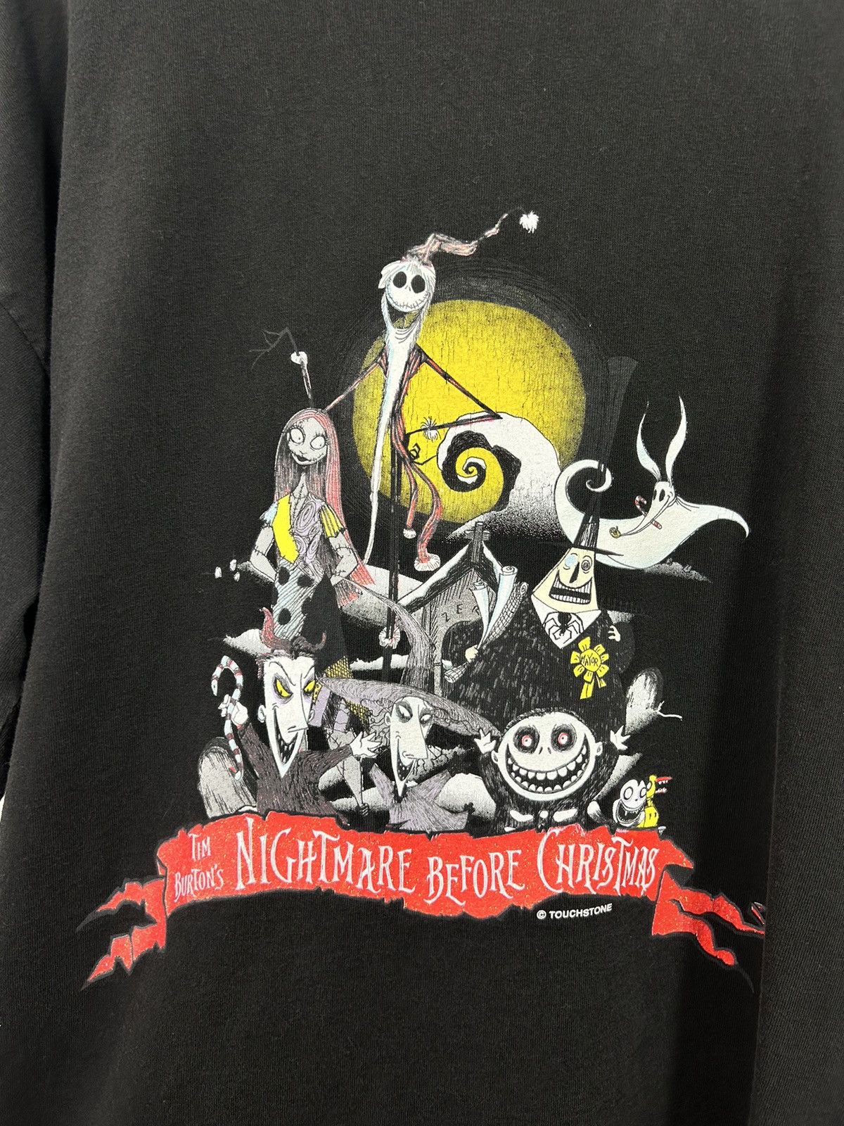 Disney TIM BURTON “THE NIGHTMARE BEFORE CHRISTMAS”VINTAGE SHIRT Size US XL / EU 56 / 4 - 2 Thumbnail
