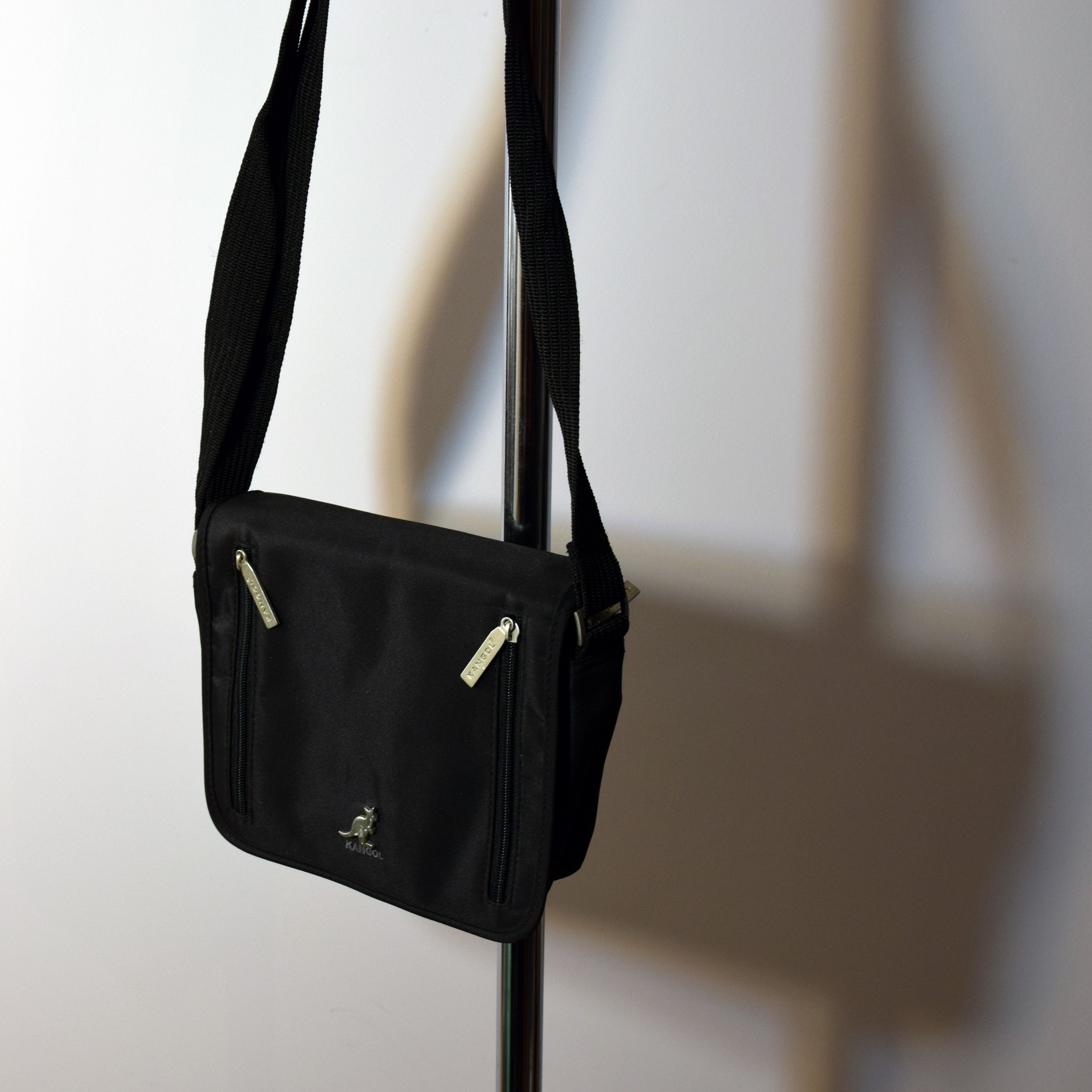image of Kangol Bag Shoulder Bag Sling Bag in Black, Men's