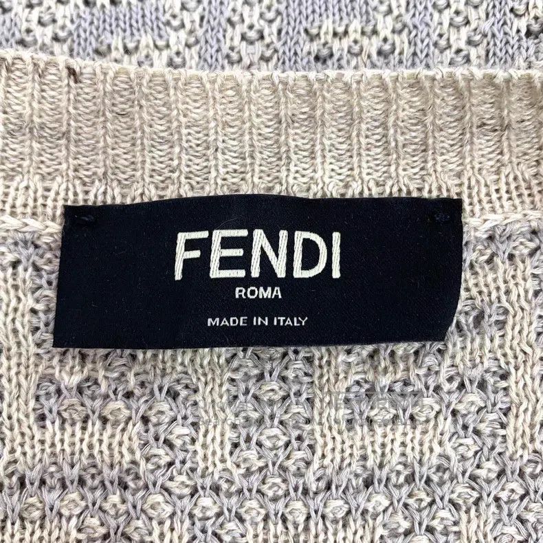 Fendi Fendi 22 Model Color-Blocked Logo Monogram Printed Linen C Size US M / EU 48-50 / 2 - 5 Thumbnail
