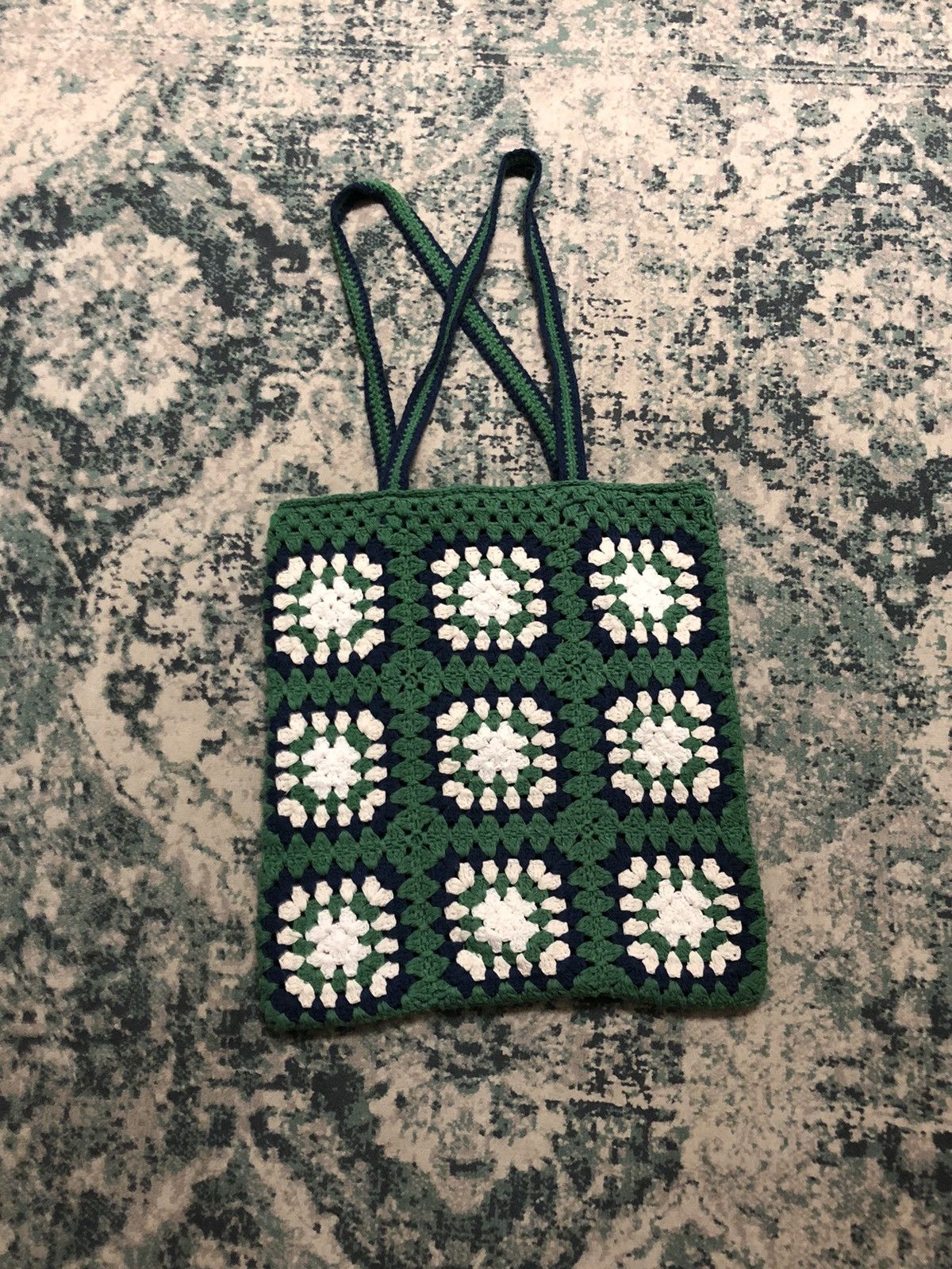 Japanese Brand × Tsumori Chisato Niko And ... Crochet Knitted Bohemian Tote/Sling Bag Size ONE SIZE - 5 Thumbnail