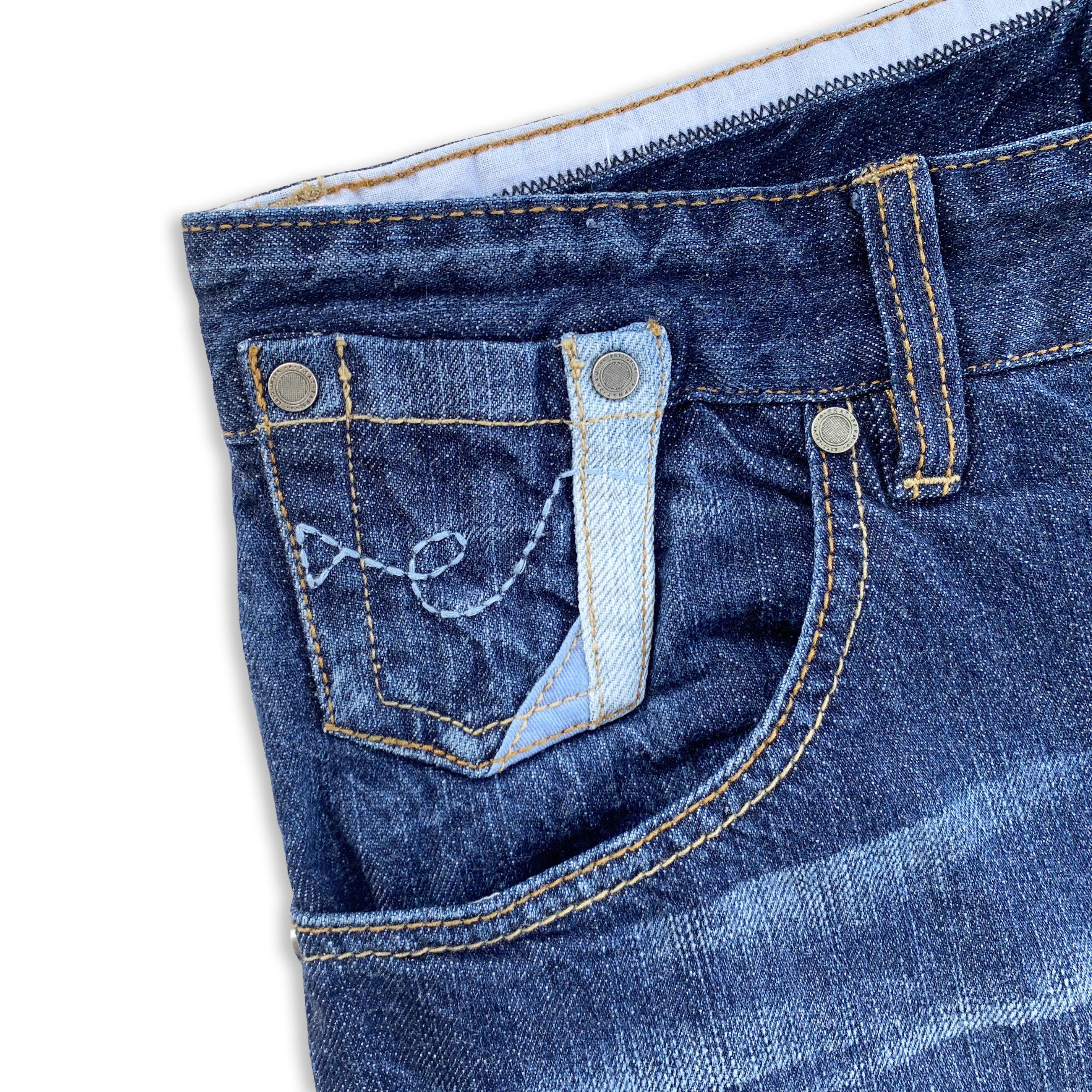 Phat Farm Vintage 90s PHAT FARM Jeans Denim Pants 2000s Y2K Baggy Rap Size US 34 / EU 50 - 6 Thumbnail