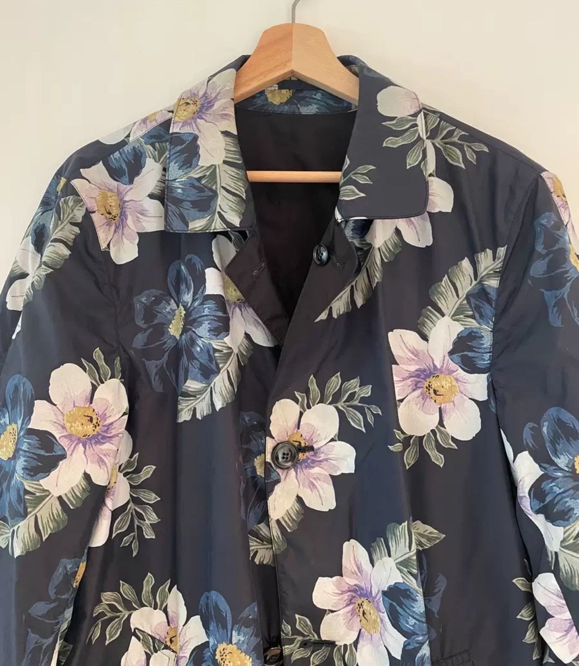 Dries Van Noten Dries van noten Double-sided floral trench coat Size US XL / EU 56 / 4 - 7 Thumbnail