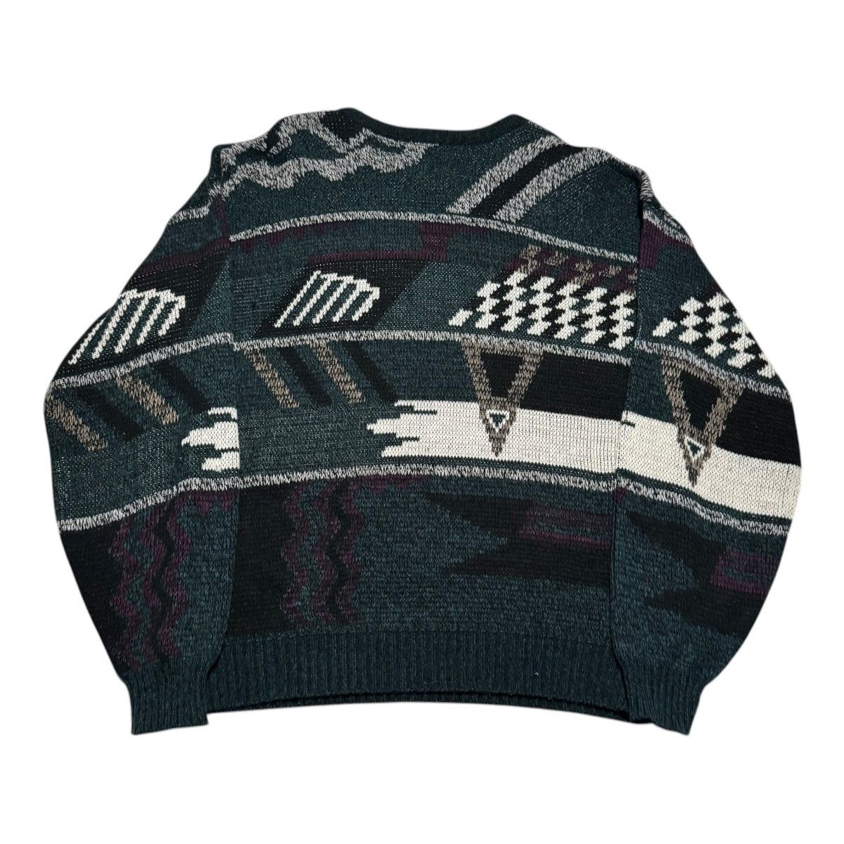Vintage Vintage Expressions Patterned Crewneck Sweater Men's Medium Size US M / EU 48-50 / 2 - 3 Thumbnail