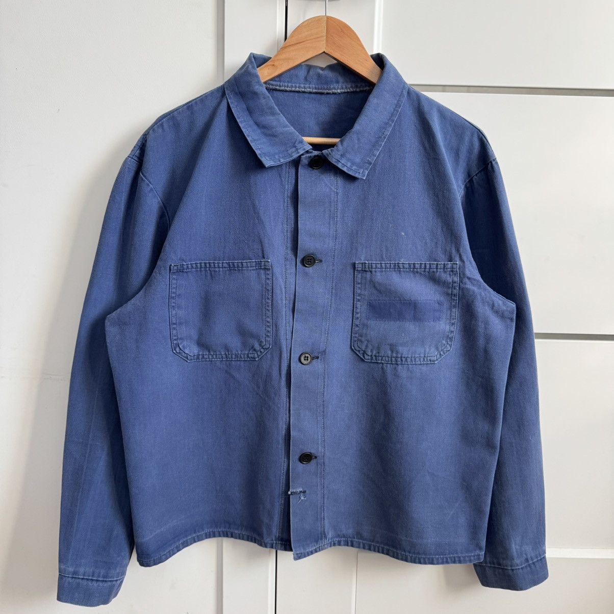 Le Laboureur × Vintage French vintage works short faded