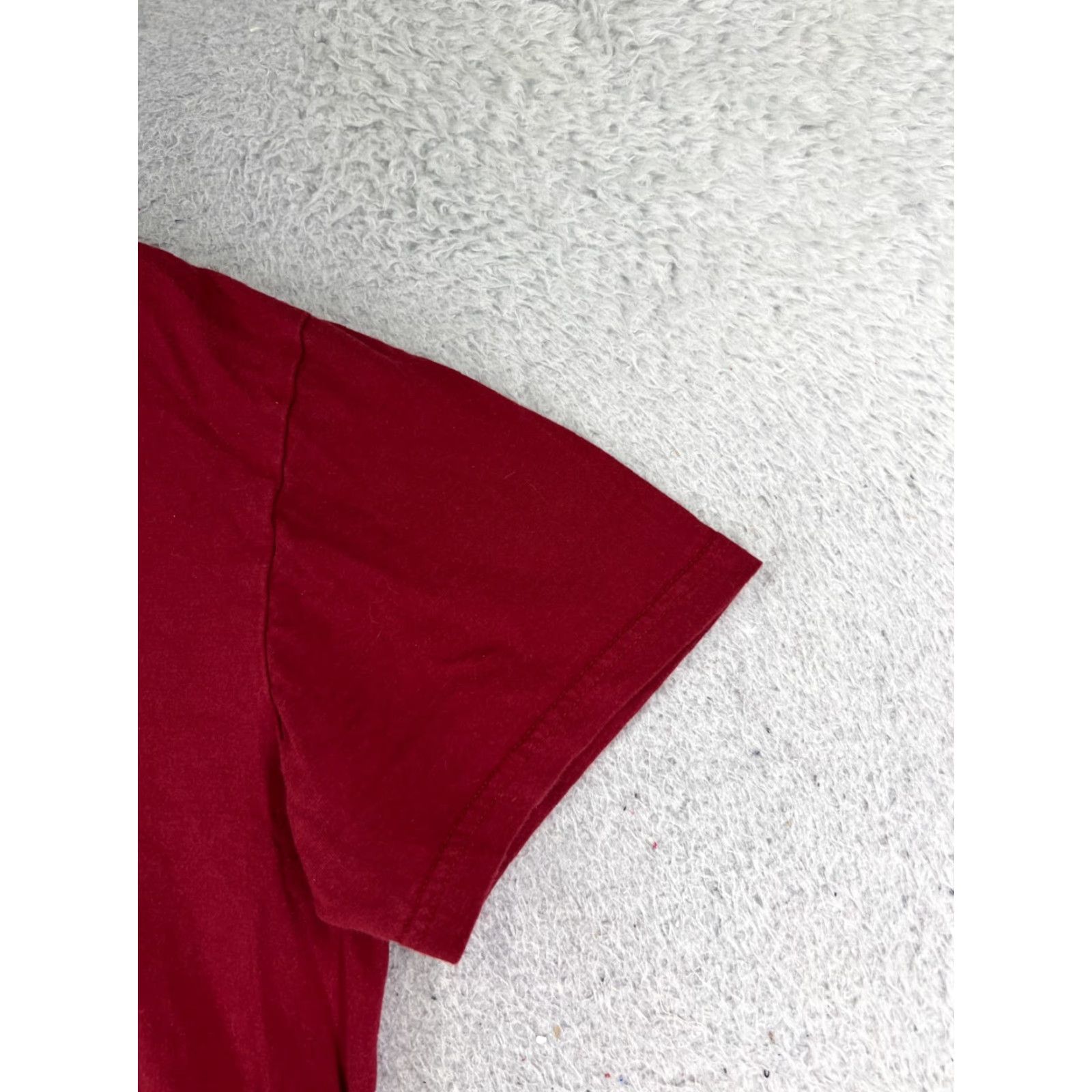 Ralph Lauren Polo Ralph Lauren Shirt Men L Red Cotton Jersey V-Neck Short Sleeve Embroidered Logo Polo Pony Sports Classic Size US L / EU 52-54 / 3 - 2 Thumbnail