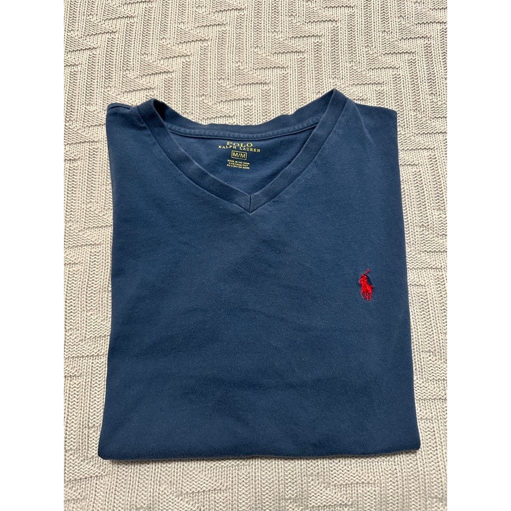 Polo Ralph Lauren Polo Ralph Lauren navy blue tee size M Size US M / EU 48-50 / 2 - 1 Thumbnail