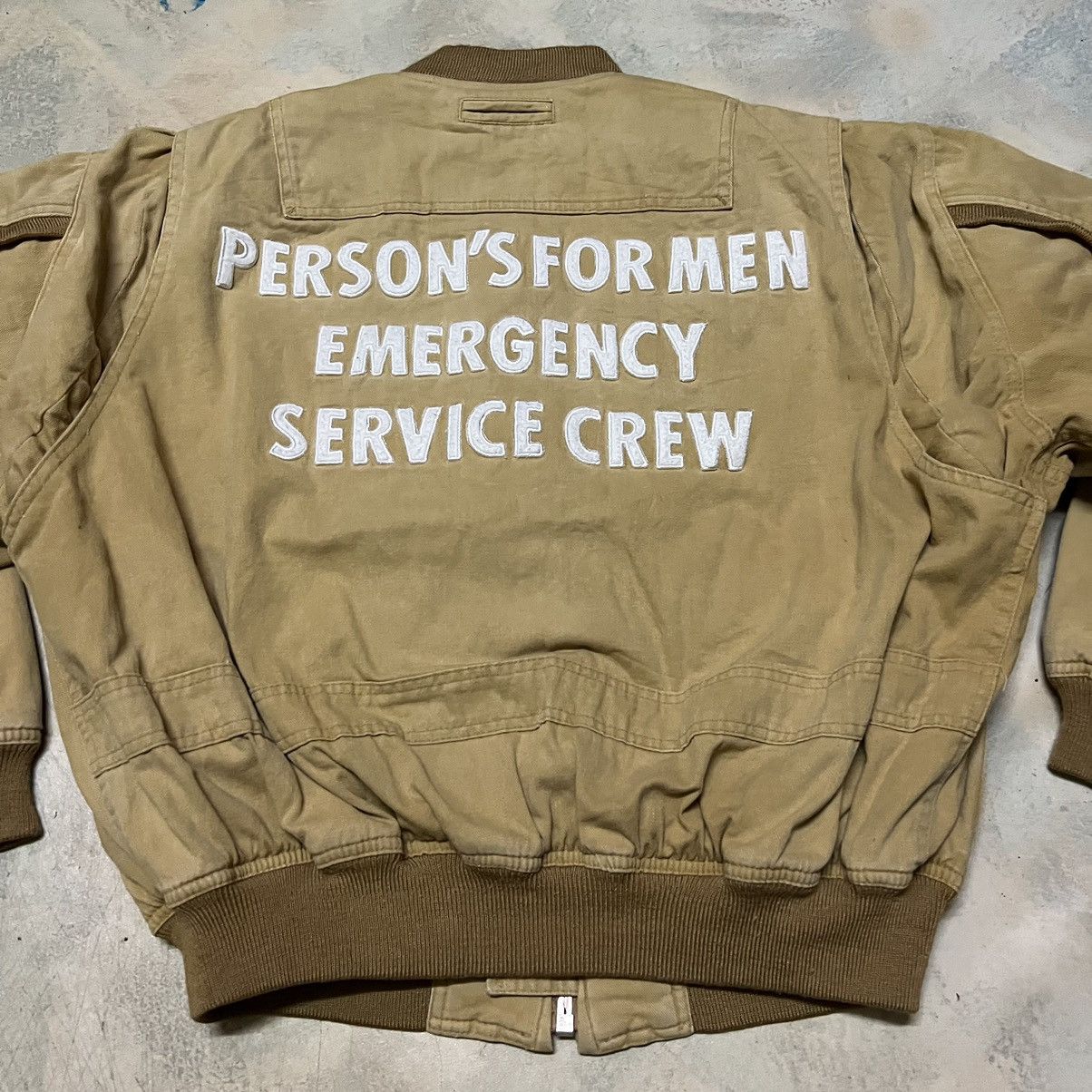 Japanese Brand Person’s For Men Big Logo Bomber Jacket Size US M / EU 48-50 / 2 - 17 Thumbnail