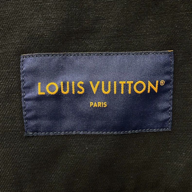 Louis Vuitton Louis Vuitton 24 Washed and Worn Black Denim Jacket Size US M / EU 48-50 / 2 - 4 Thumbnail