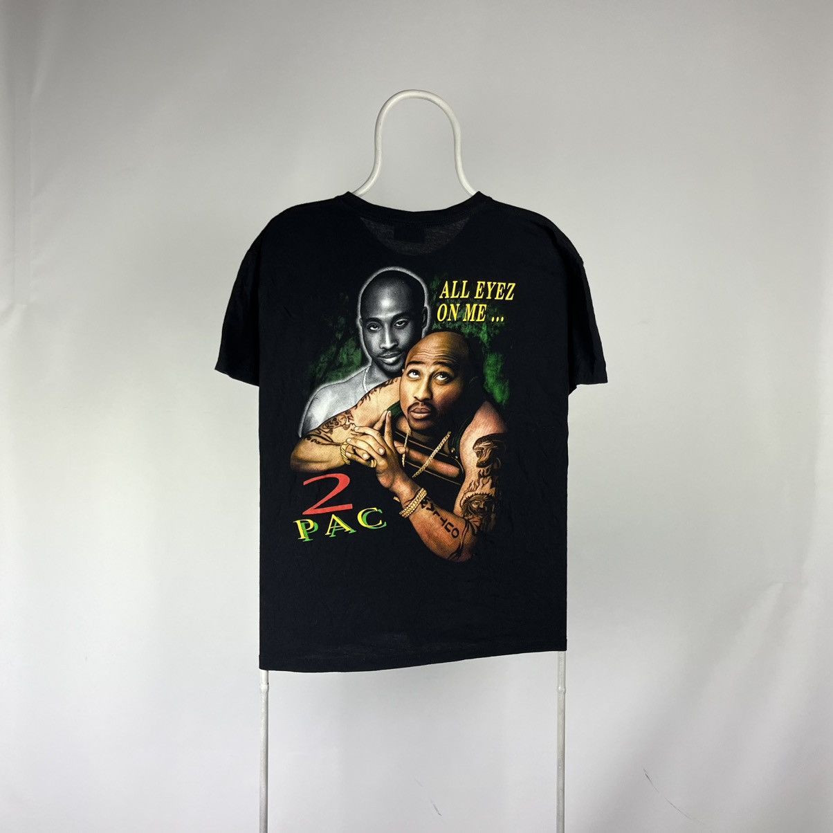 Rap Tees Vintage 2pac Tshirt reverse logo size Large Deadstock Size US L / EU 52-54 / 3 - 2 Thumbnail