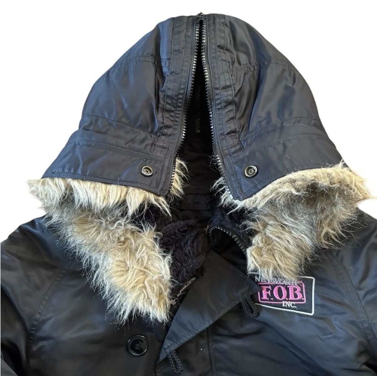 Alpha Industries N-2B Bomber w Fur Hood