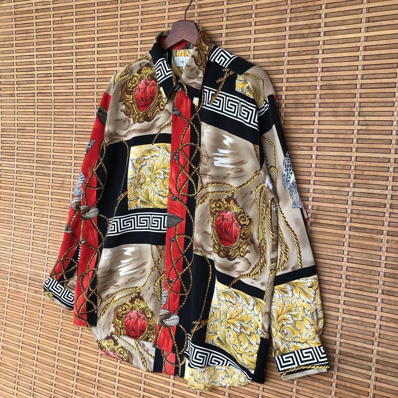 Japanese Brand × Vintage CROIX DU SUD COUTURE BARAQUE SHIRT Size US L / EU 52-54 / 3 - 3 Thumbnail