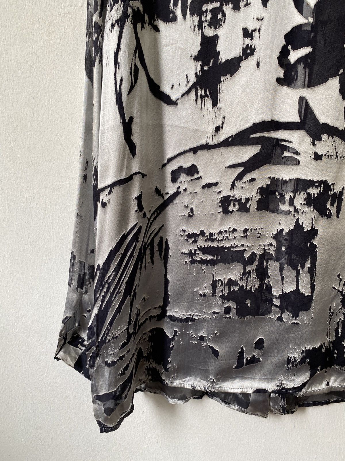 Krizia Uomo Krizia Poi Psyche Delic Design Button Up Tee Size US M / EU 48-50 / 2 - 9 Thumbnail