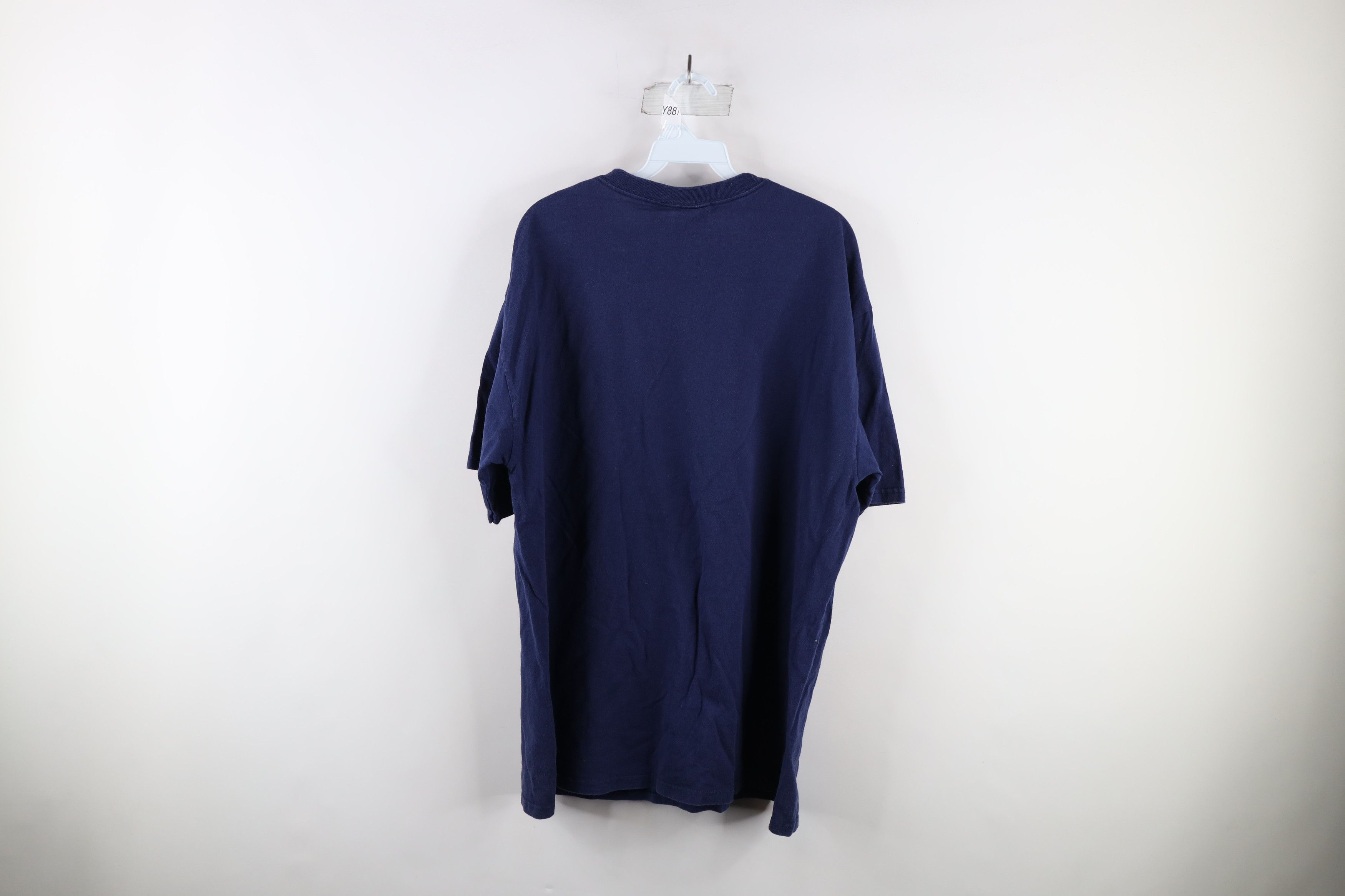 Adidas × Vintage Vintage Y2K Adidas Out Athletic Department T-Shirt Blue Size US M / EU 48-50 / 2 - 6 Thumbnail