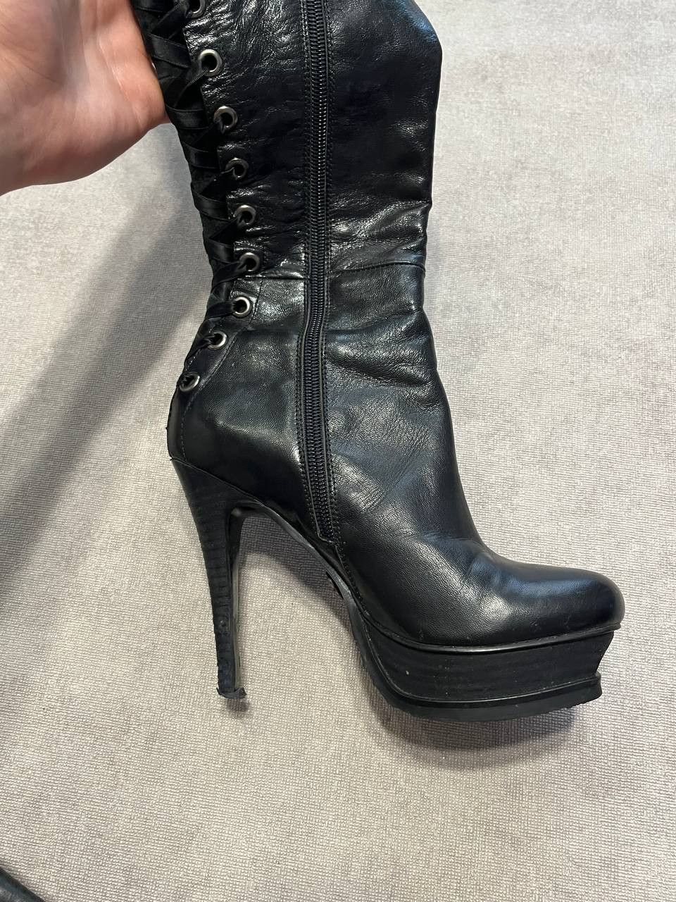 Casadei Rare Vintage Casadei Women`s Heels Boots Made in Italy Size US 6 / IT 36 - 11 Thumbnail