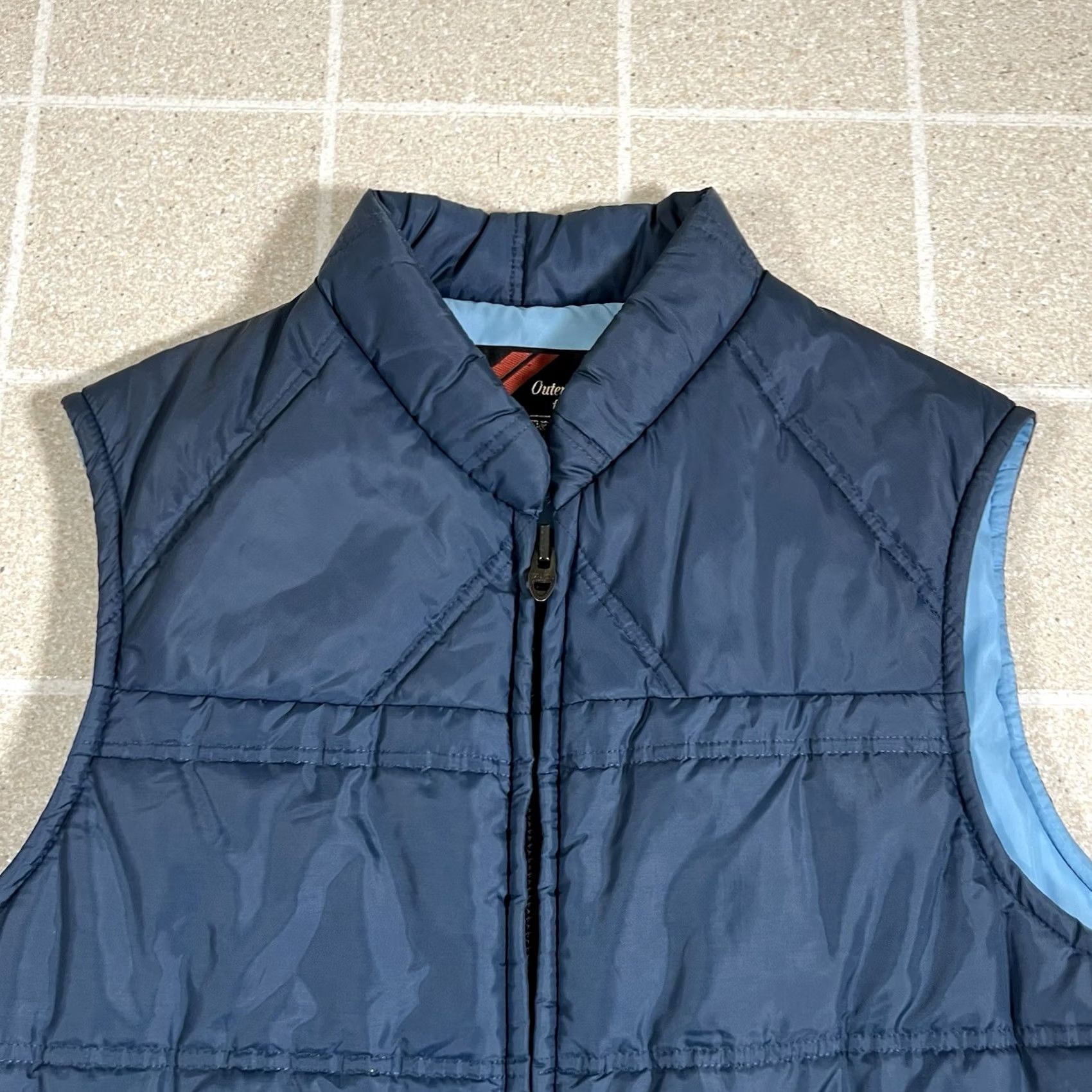 Sears VINTAGE Sears The Men’s Store Puffer Vest Outdoor Blue XL Men’s 1970s Size US XL / EU 56 / 4 - 2 Thumbnail