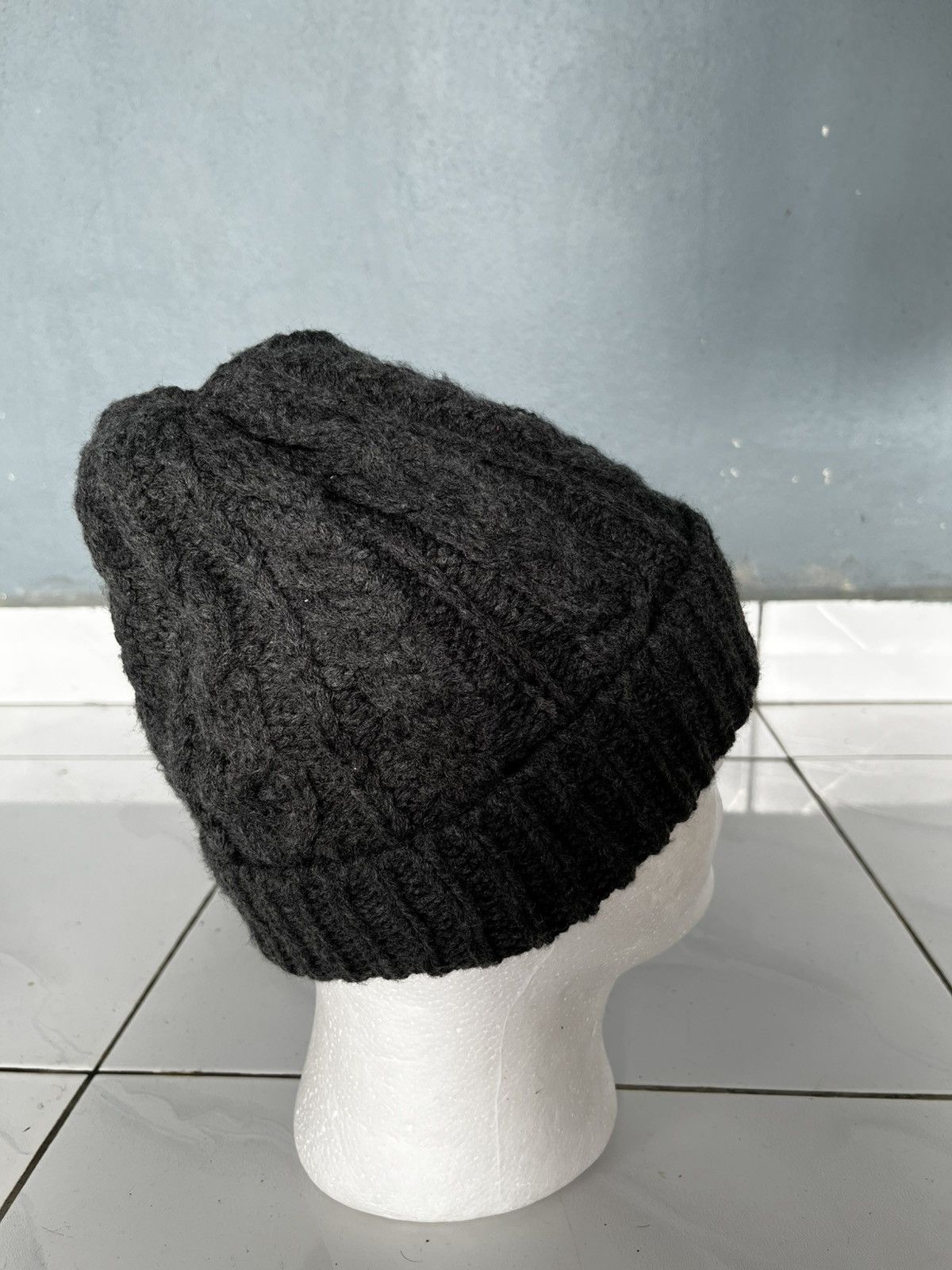 Japanese Brand × Vintage Knitted Crochet Scandivian Forest Beanie Hats Size ONE SIZE - 6 Thumbnail