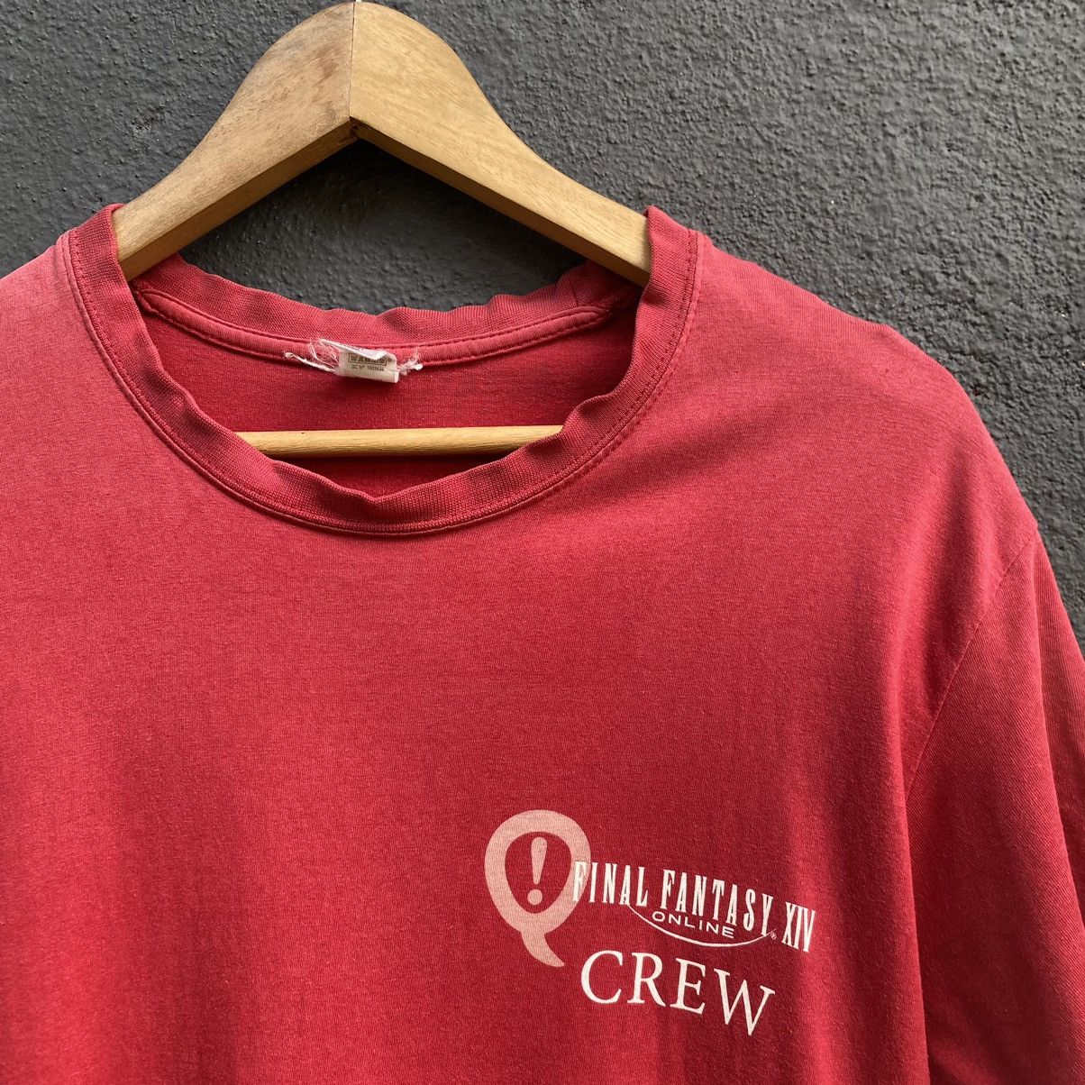 Vintage Thrashed Faded Final Fantasy XIV Online Crew ERD GRUNGE TEE Size US M / EU 48-50 / 2 - 5 Thumbnail