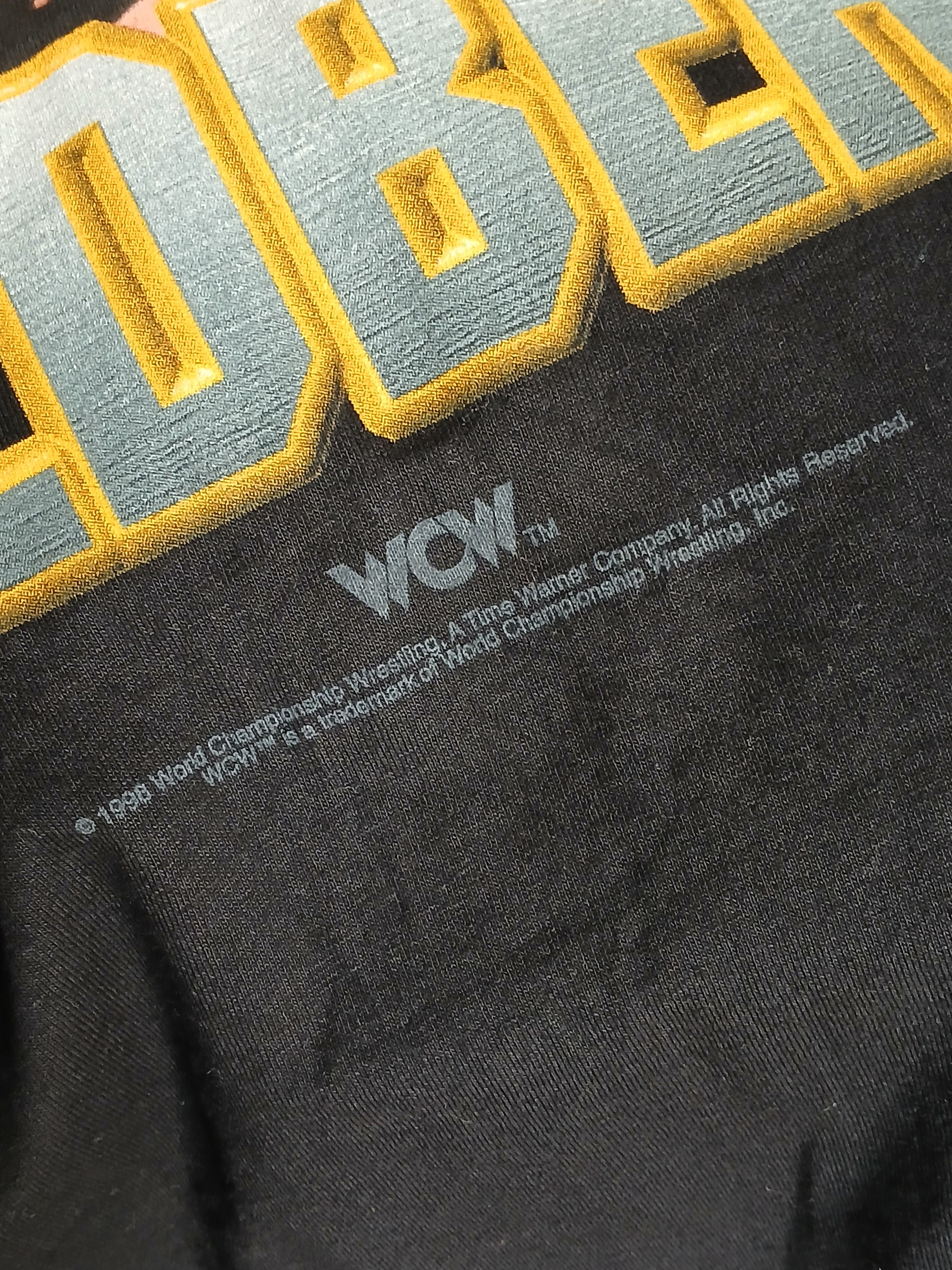 Vintage × WWE × WWF Vintage 1998 WCW Goldberg Wrestling T-Shirt Size US L / EU 52-54 / 3 - 4 Thumbnail