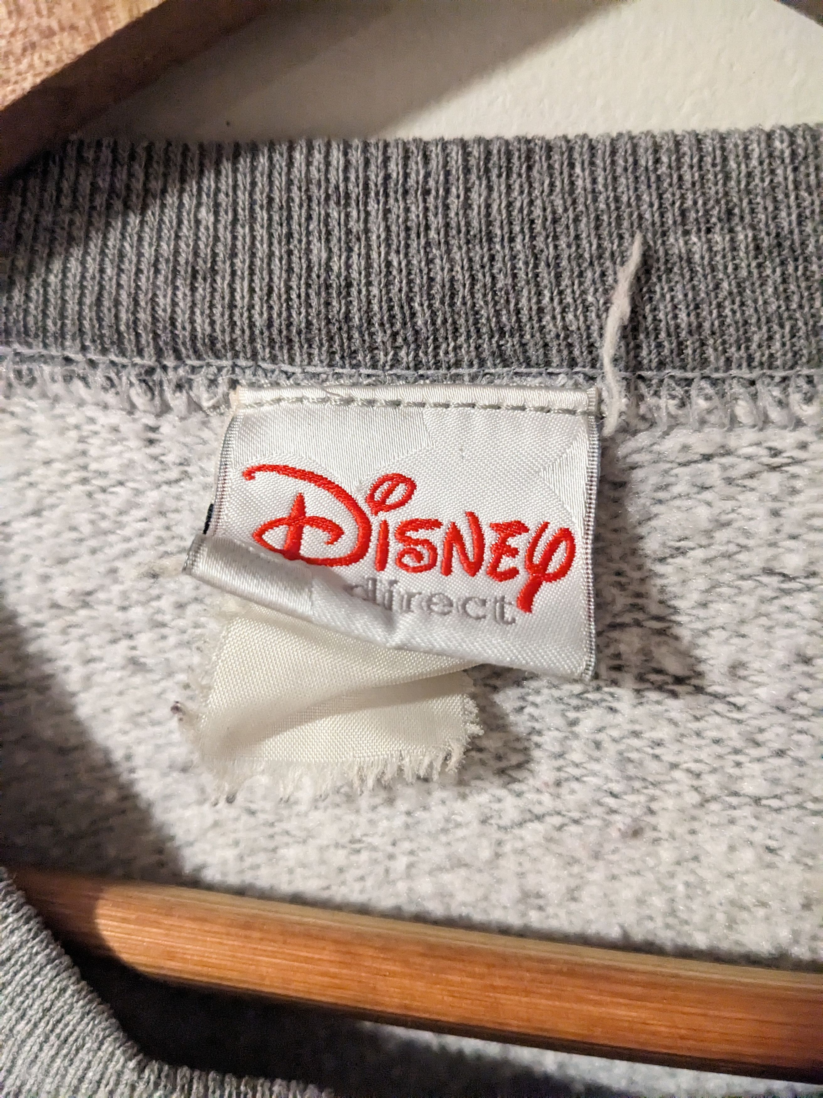 Disney × Vintage Vintage 90s Disney Store Exclusive Mickey Sweatshirt Size US L / EU 52-54 / 3 - 4 Thumbnail