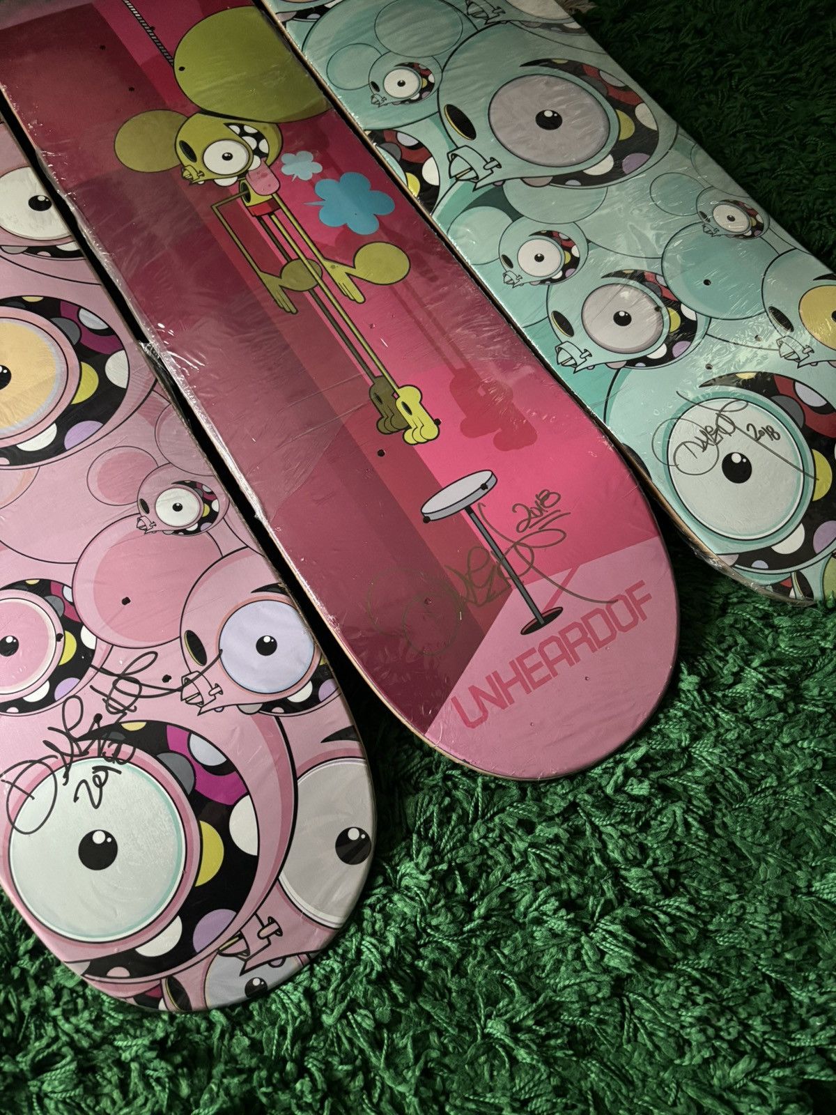 Other SIGNED 2018 Dalek x UnheardOf Skate Deck Set Size ONE SIZE - 4 Thumbnail