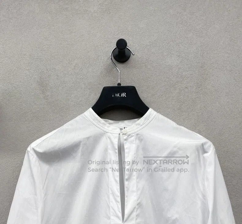Dior Dior Solid colour square collar lace stitching long-sleeve Size XXS / US 00 / IT 34 - 4 Thumbnail