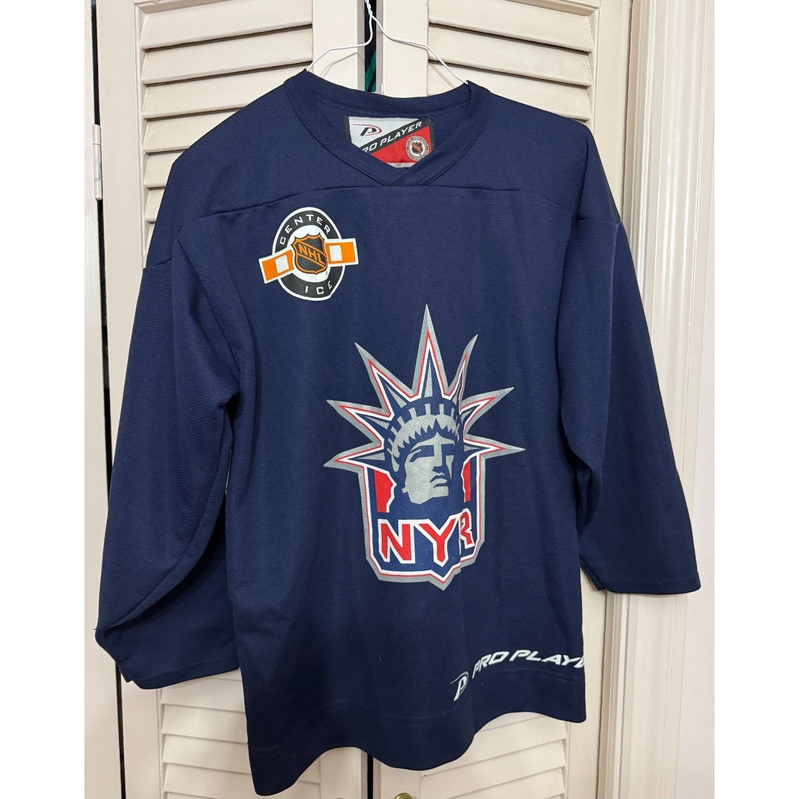 Vintage Pro Player New York Rangers Jersey Hockey Jersey Center Ice Size US XL / EU 56 / 4 - 2 Thumbnail