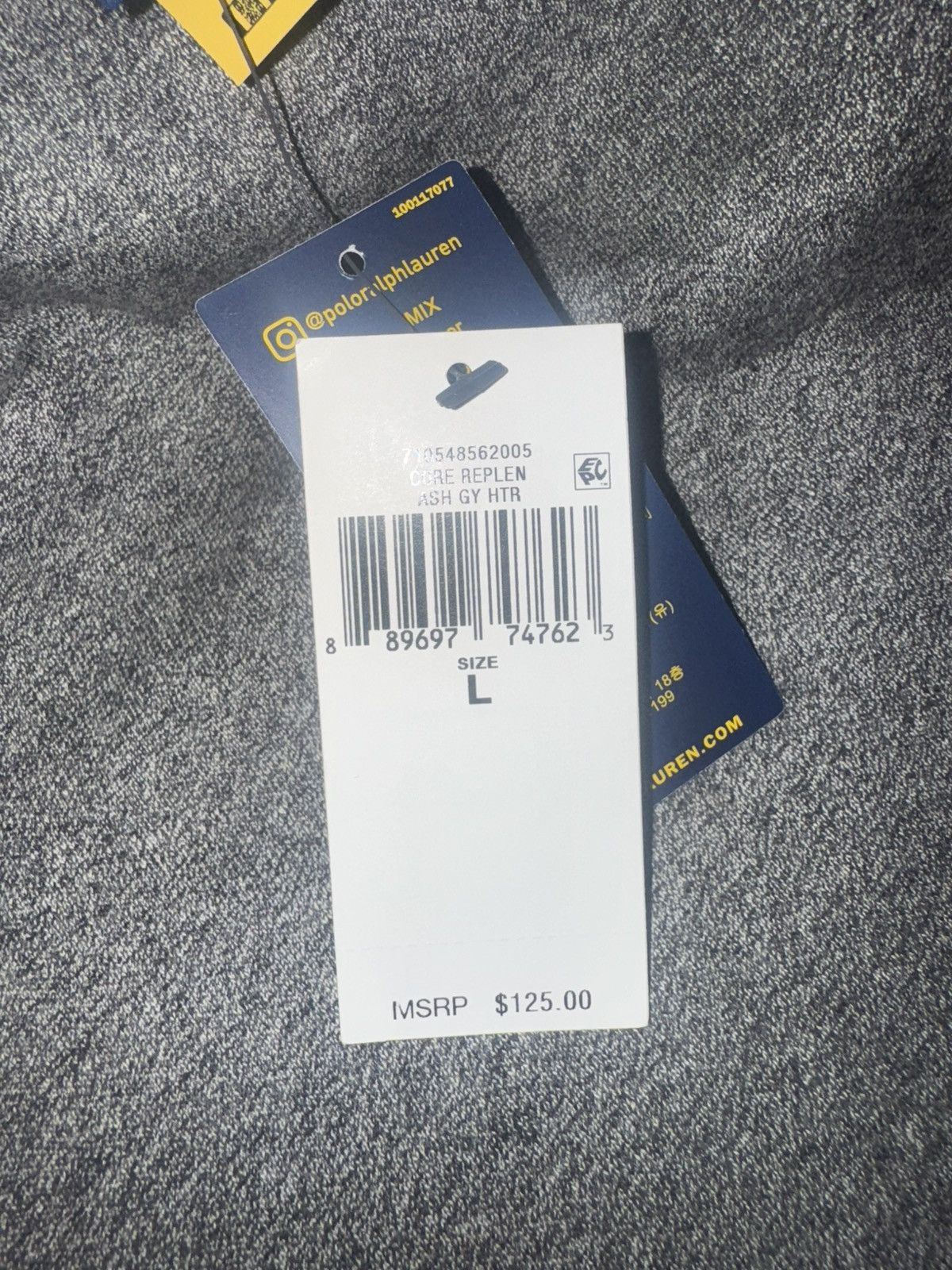 Polo Ralph Lauren Polo Ralph Lauren Men’s Signature Sweatpants Gray Size Large Size US 36 / EU 52 - 4 Thumbnail