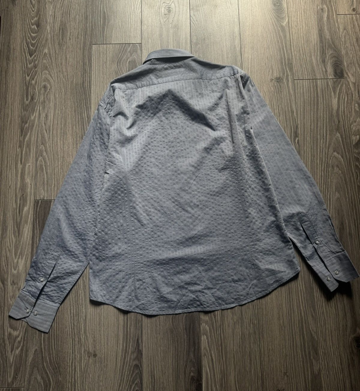 Etro Etro Milano Geometric Linen Shirt 43 Size US L / EU 52-54 / 3 - 9 Thumbnail