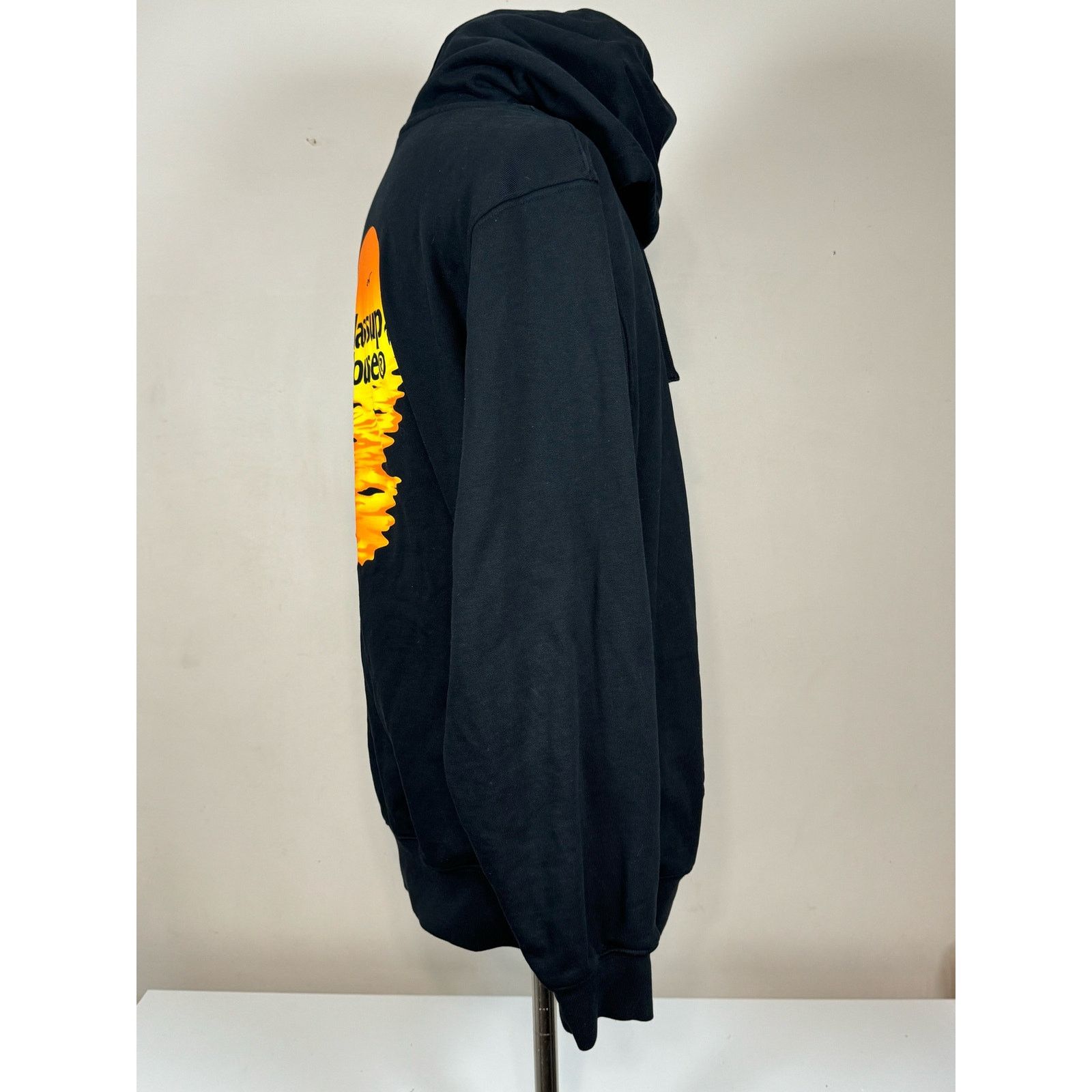 Unknown London WassupSummer Sunset Black Hooded Pullover Sweatshirt Size L Size US L / EU 52-54 / 3 - 2 Thumbnail