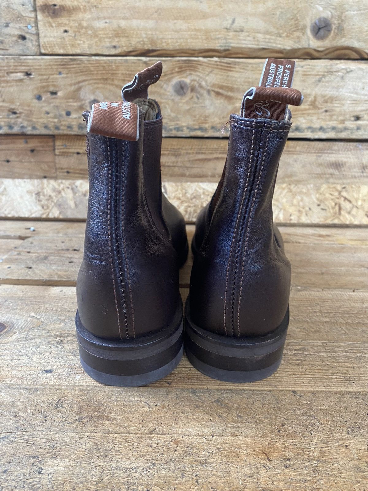 R.M. Williams Rm williams comfort craftman brown chelsea boots sz uk5, 38 Size US 6 / EU 39 - 7 Thumbnail
