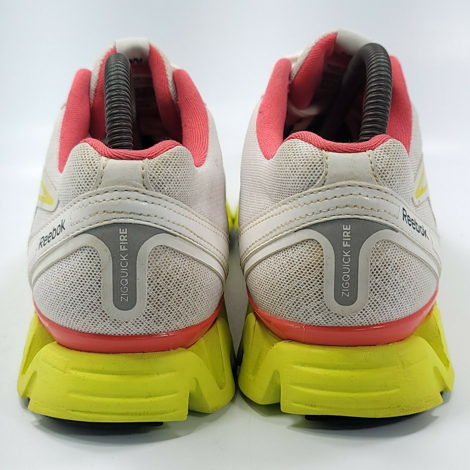 Reebok Reebok Zigquick Fire Shoe Women Size 8.5 J95936 White Yellow Size US 8.5 / IT 38.5 - 3 Thumbnail