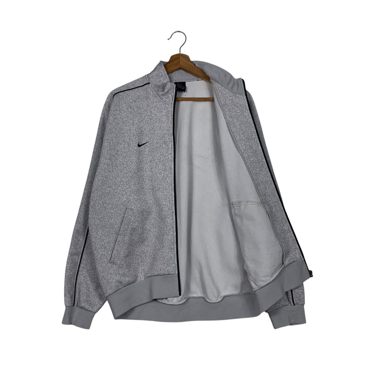 Nike NIKE Small Swoosh Logo Sweater Jacket #1996-C87 Size US L / EU 52-54 / 3 - 8 Thumbnail
