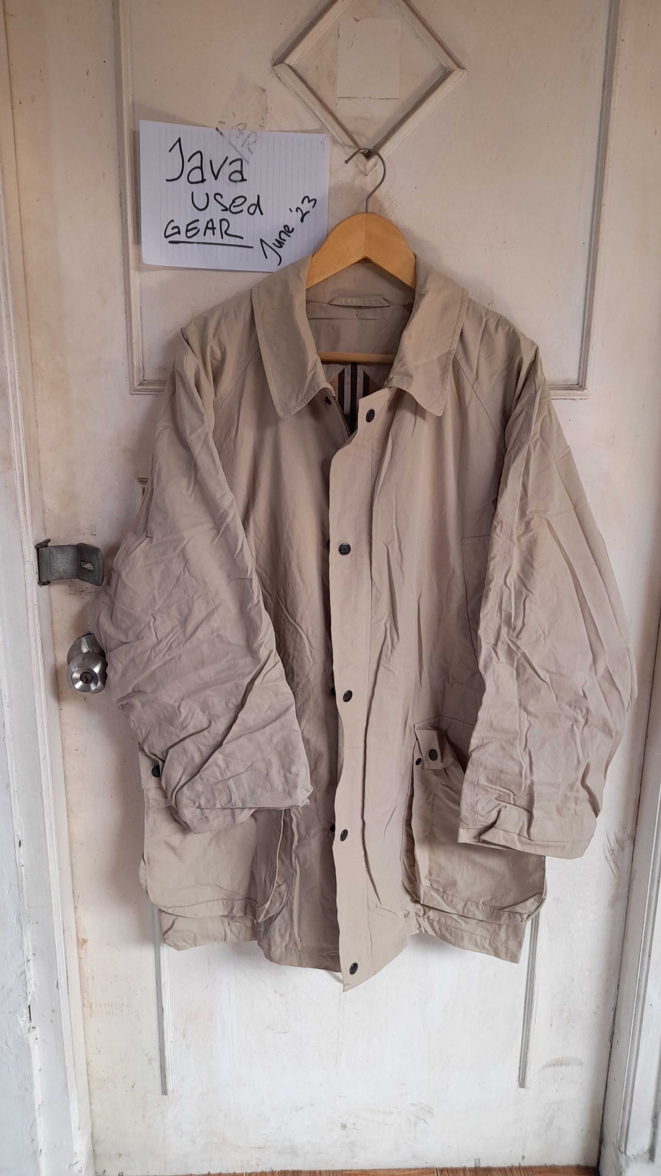 Burberry × Vintage Vintage Burberrys Coat Jacket Size US L / EU 52-54 / 3 - 1 Thumbnail