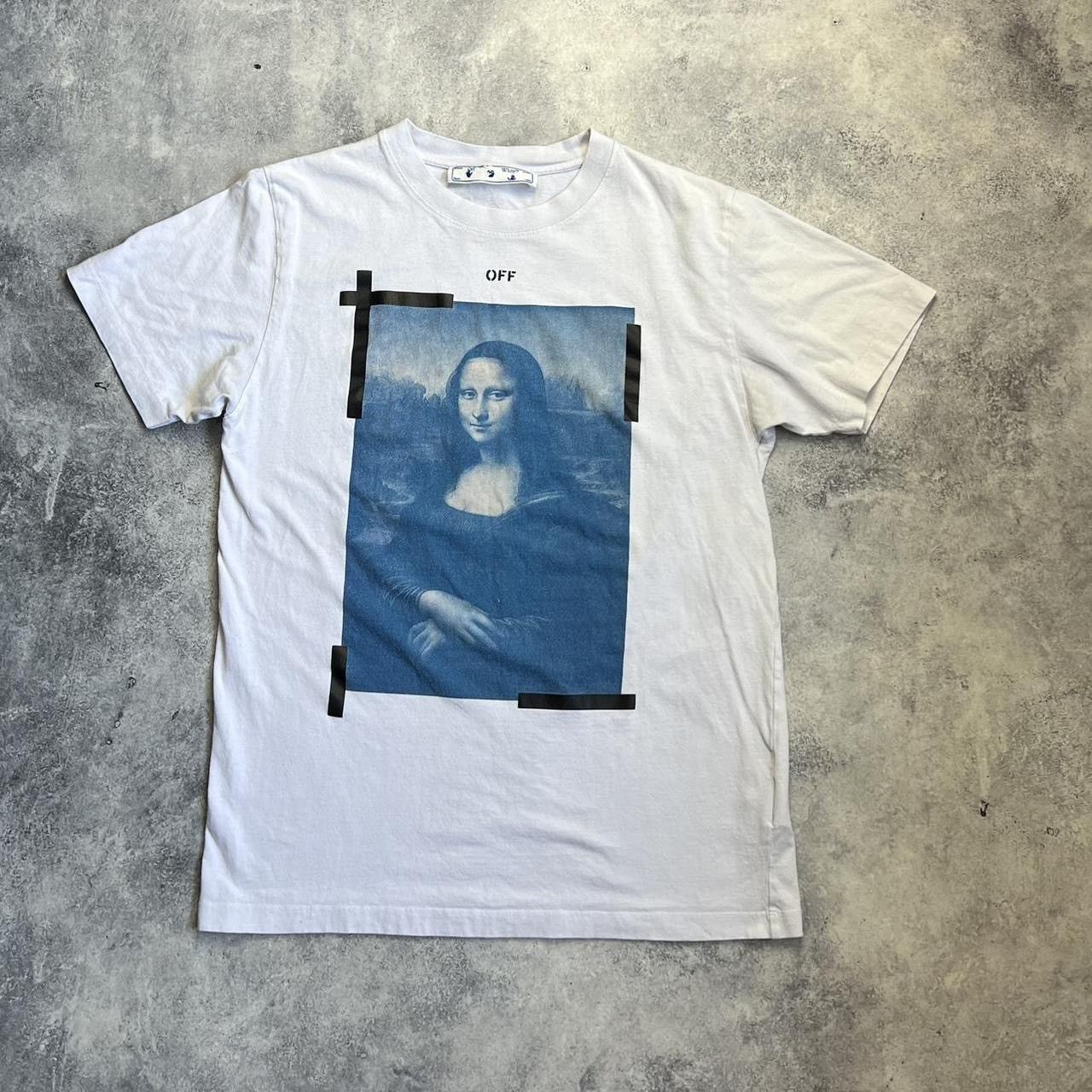 Off-White Off-white mona lisa white tee Size US L / EU 52-54 / 3 - 1 Thumbnail